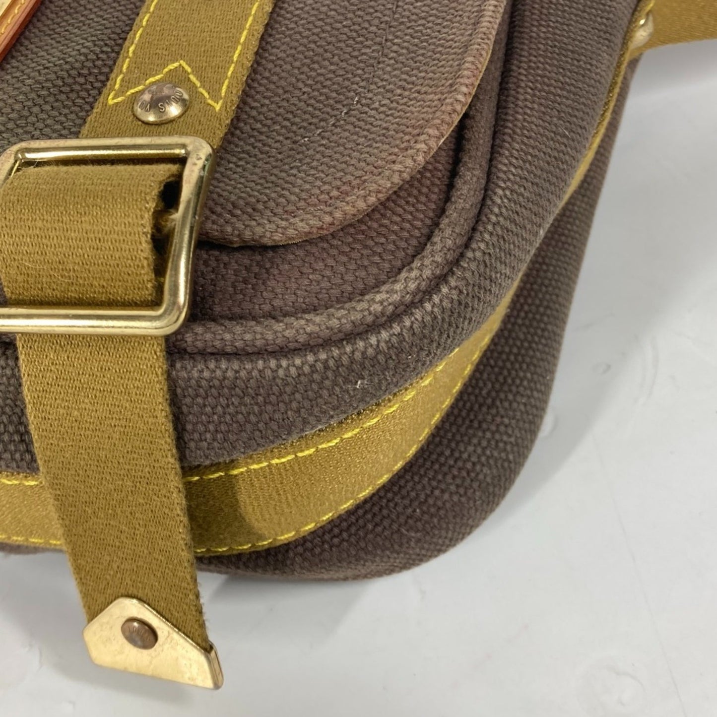Louis Vuitton Antigua, Brown, Canvas, shoulder