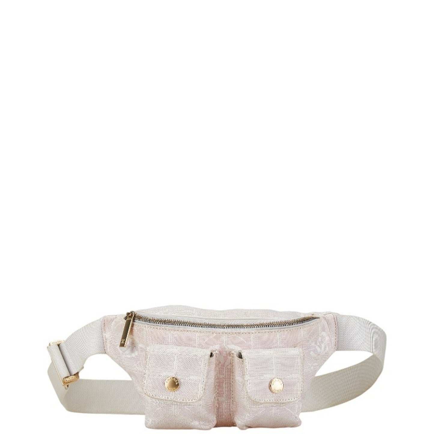 Chanel Travel line, Pink, Canvas, clutch