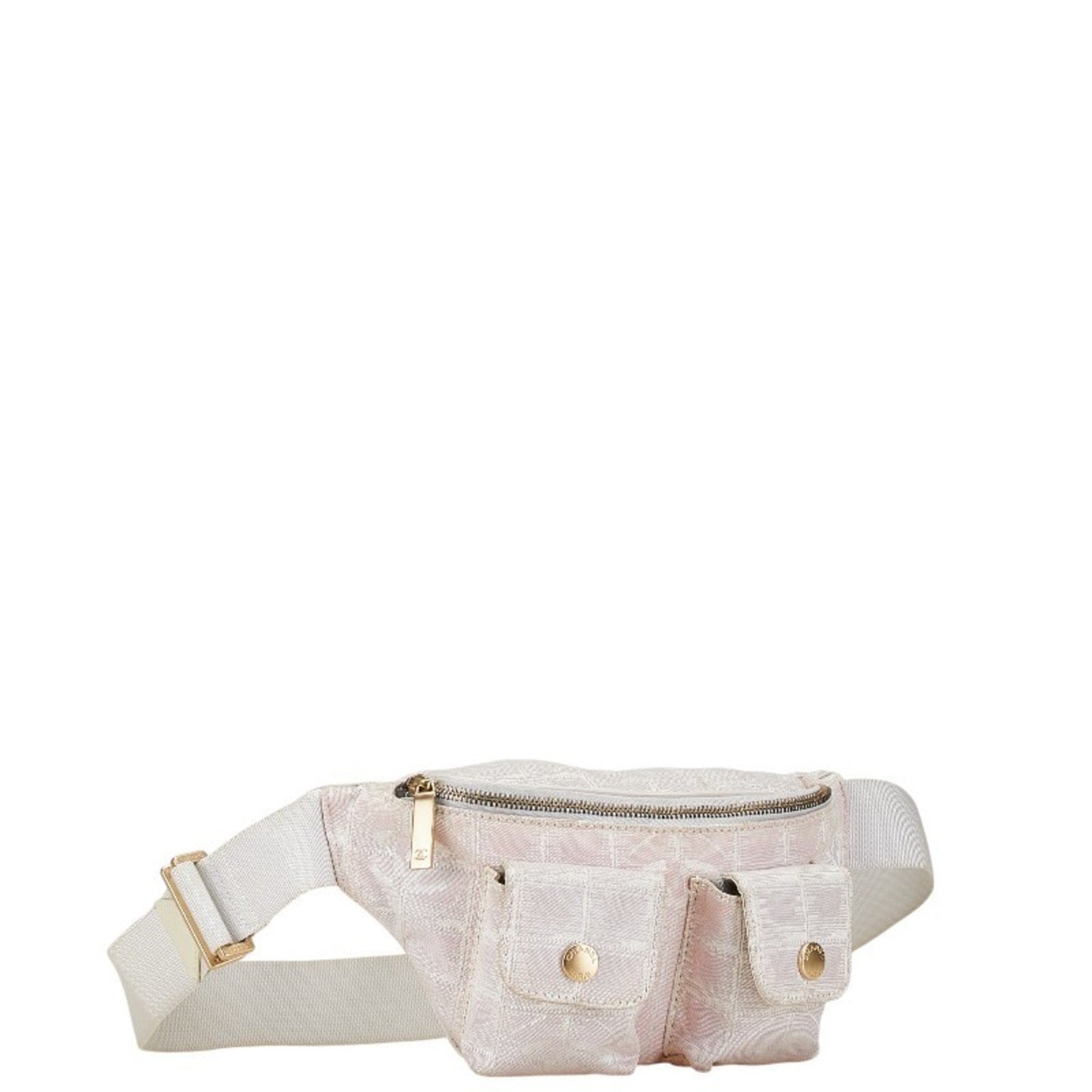 Chanel Travel line, Pink, Canvas, clutch