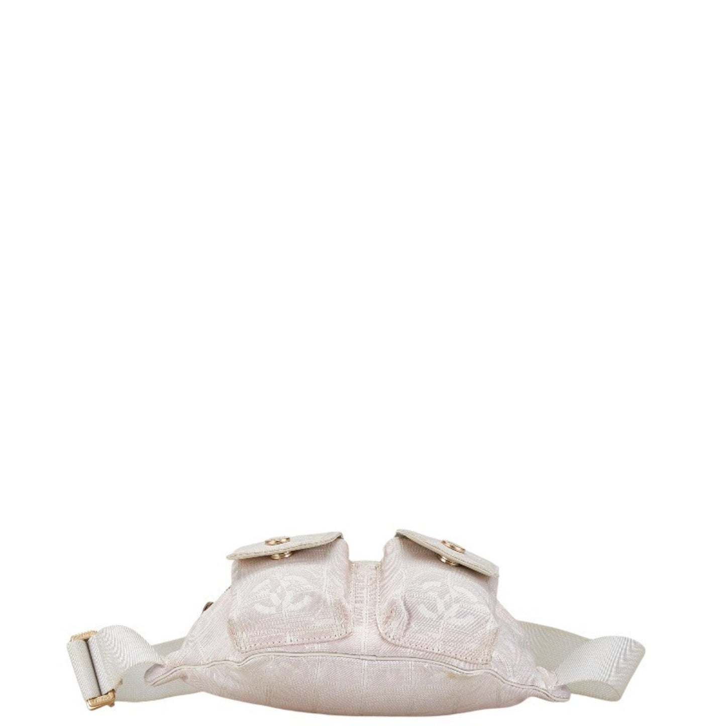 Chanel Travel line, Pink, Canvas, clutch