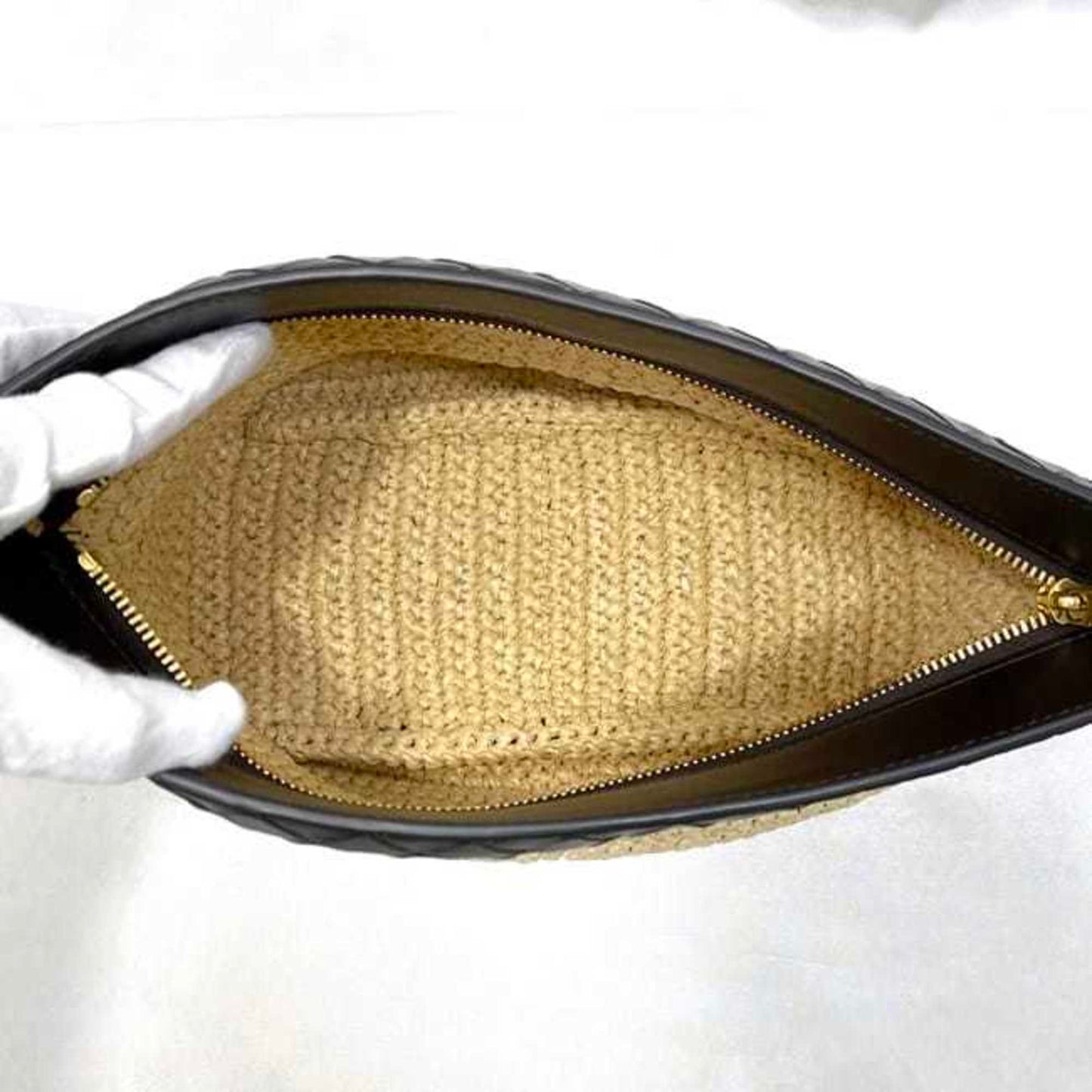 Bottega Veneta --, Beige, Other, clutch