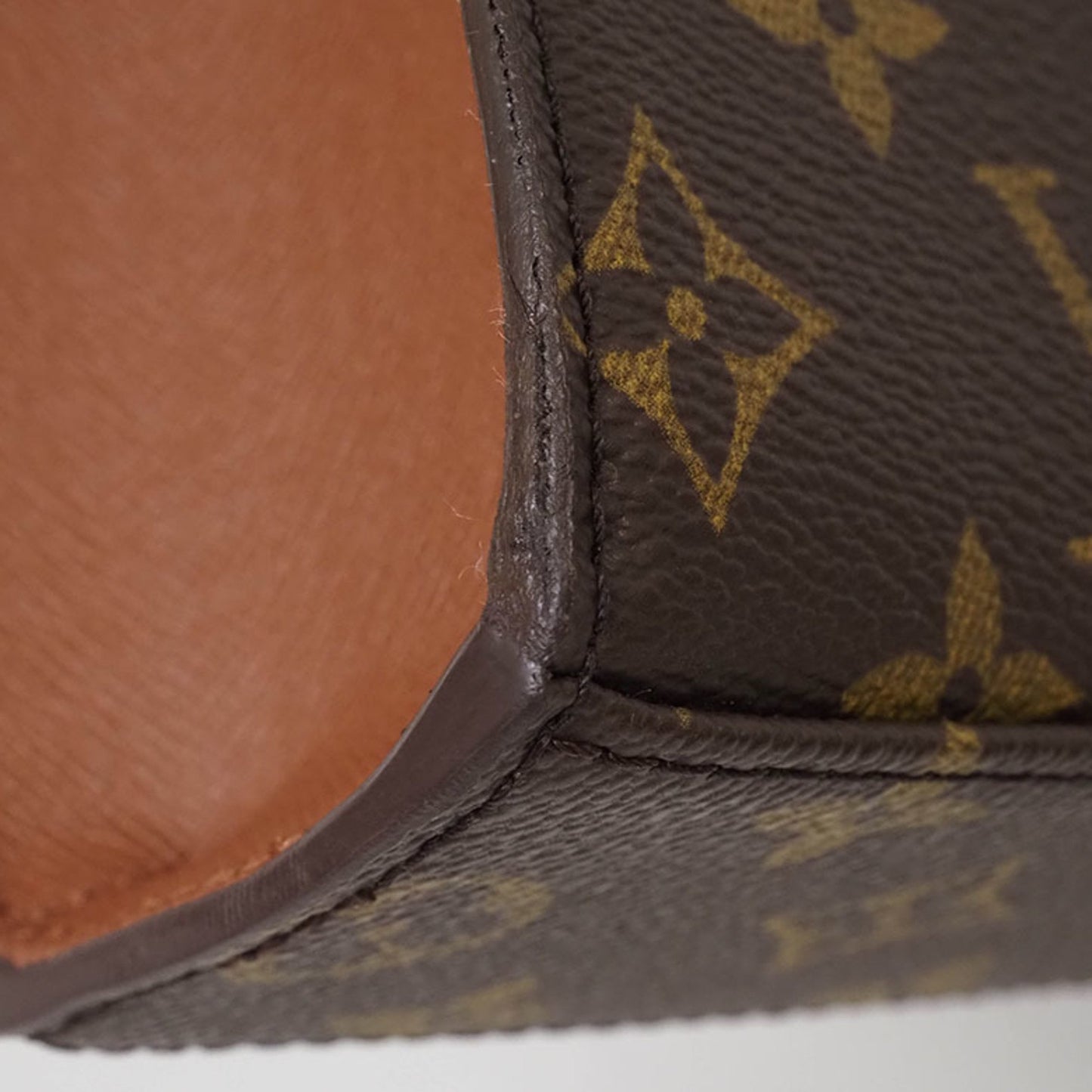 Louis Vuitton, Brown, Canvas, handbag