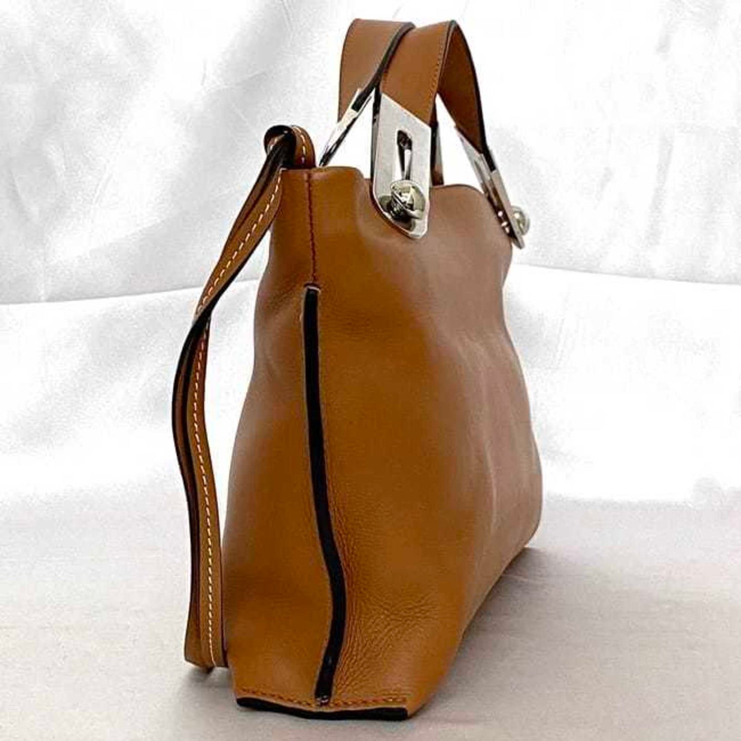 Loewe Missy, Brown, Leather, handbag