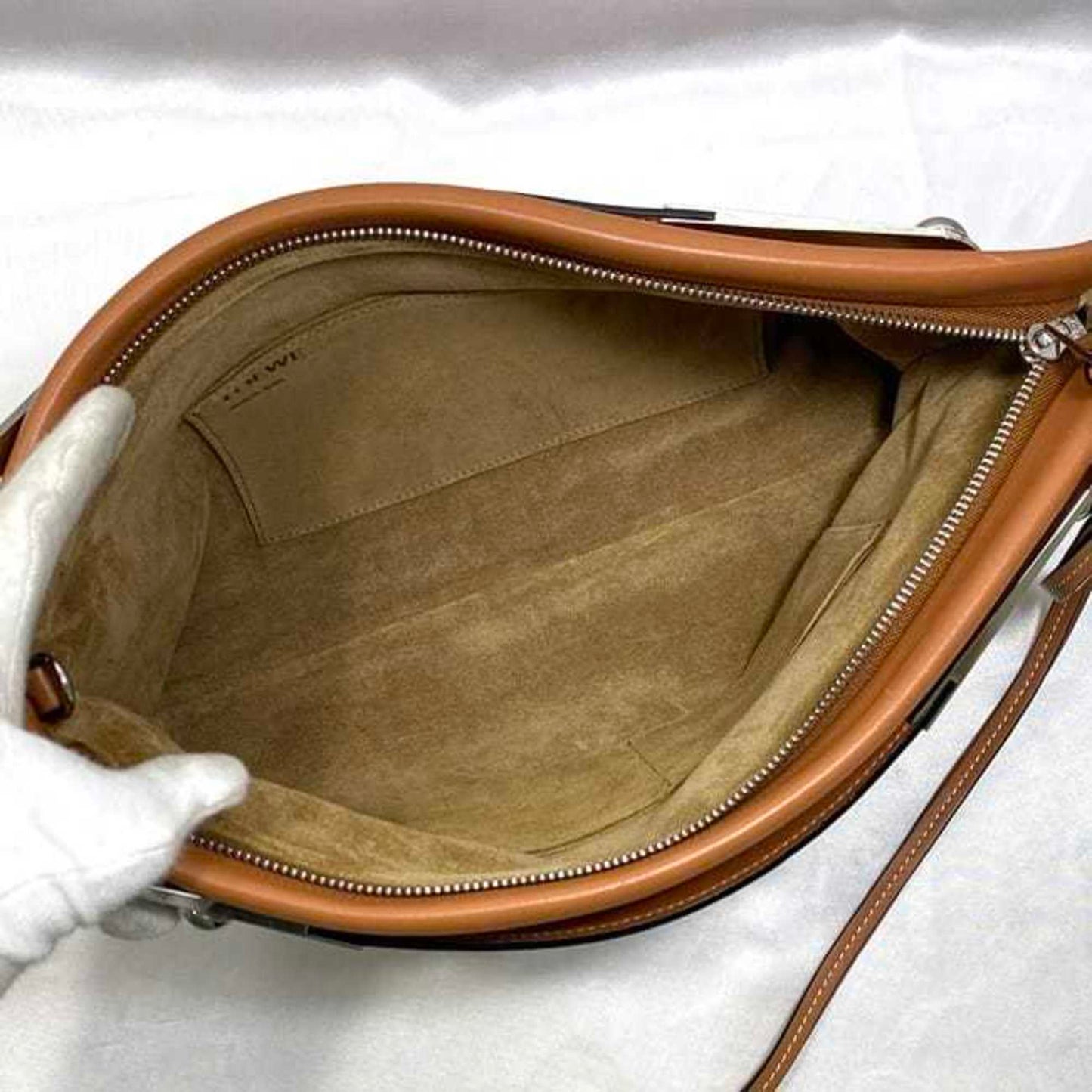 Loewe Missy, Brown, Leather, handbag