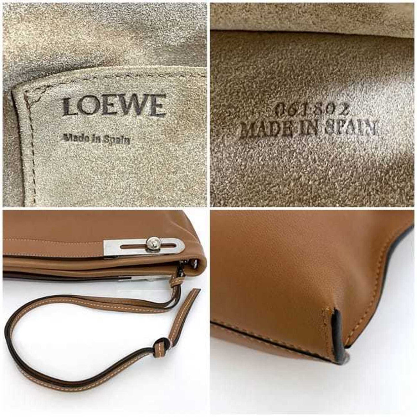 Loewe Missy, Brown, Leather, handbag