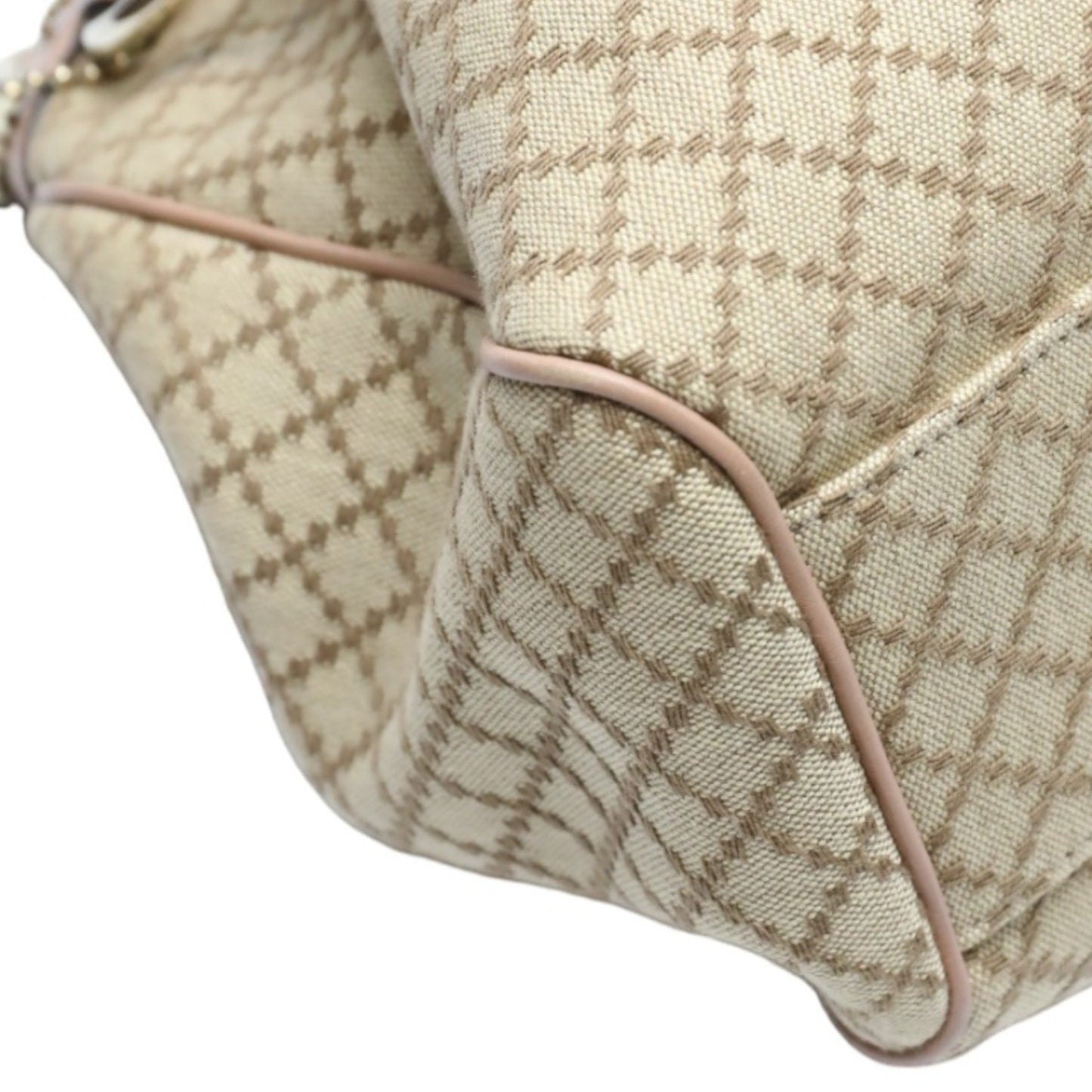 Gucci Diamante, Beige, Canvas, handbag