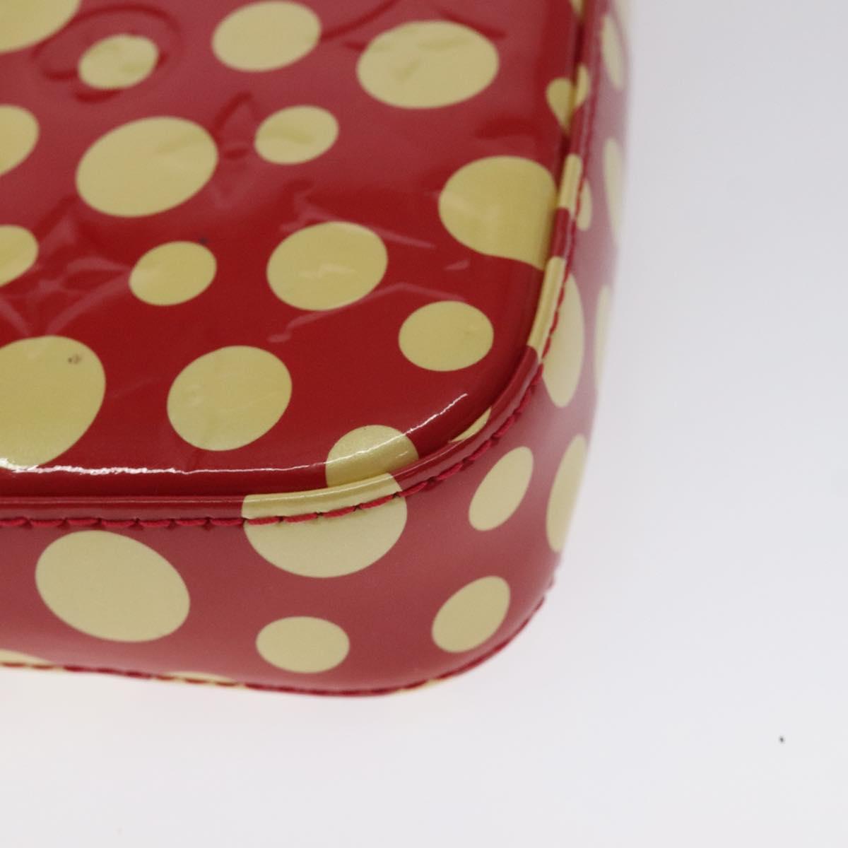 Louis Vuitton Pochette Accessoire, Red, Patent Leather, clutch