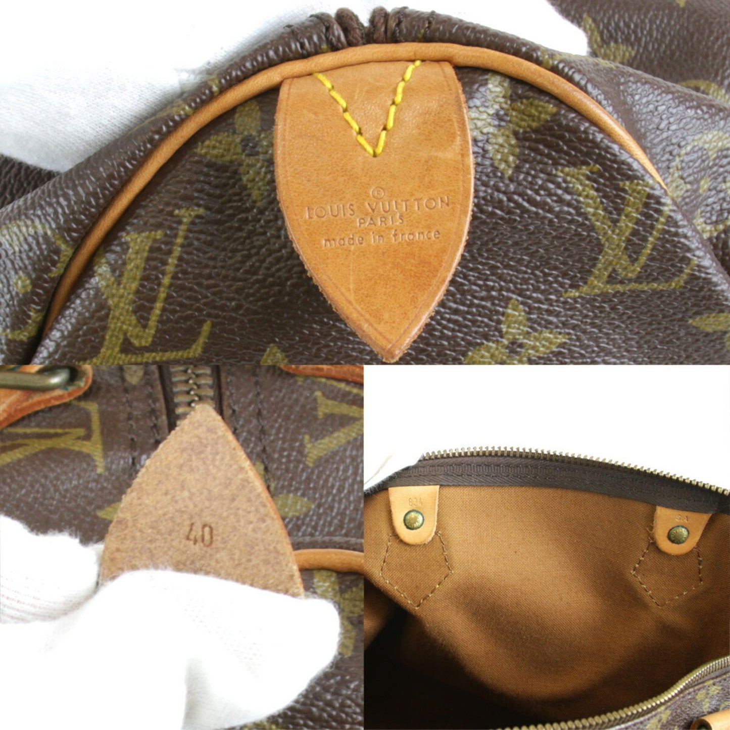 Louis Vuitton, Brown, Canvas, handbag