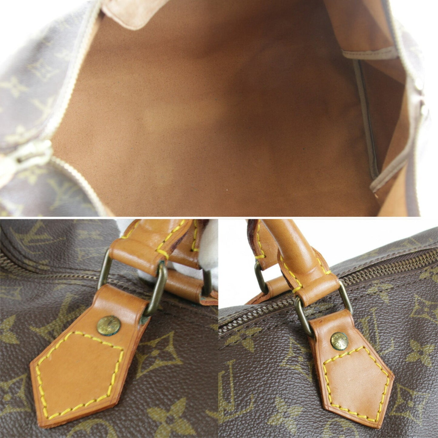 Louis Vuitton, Brown, Canvas, handbag