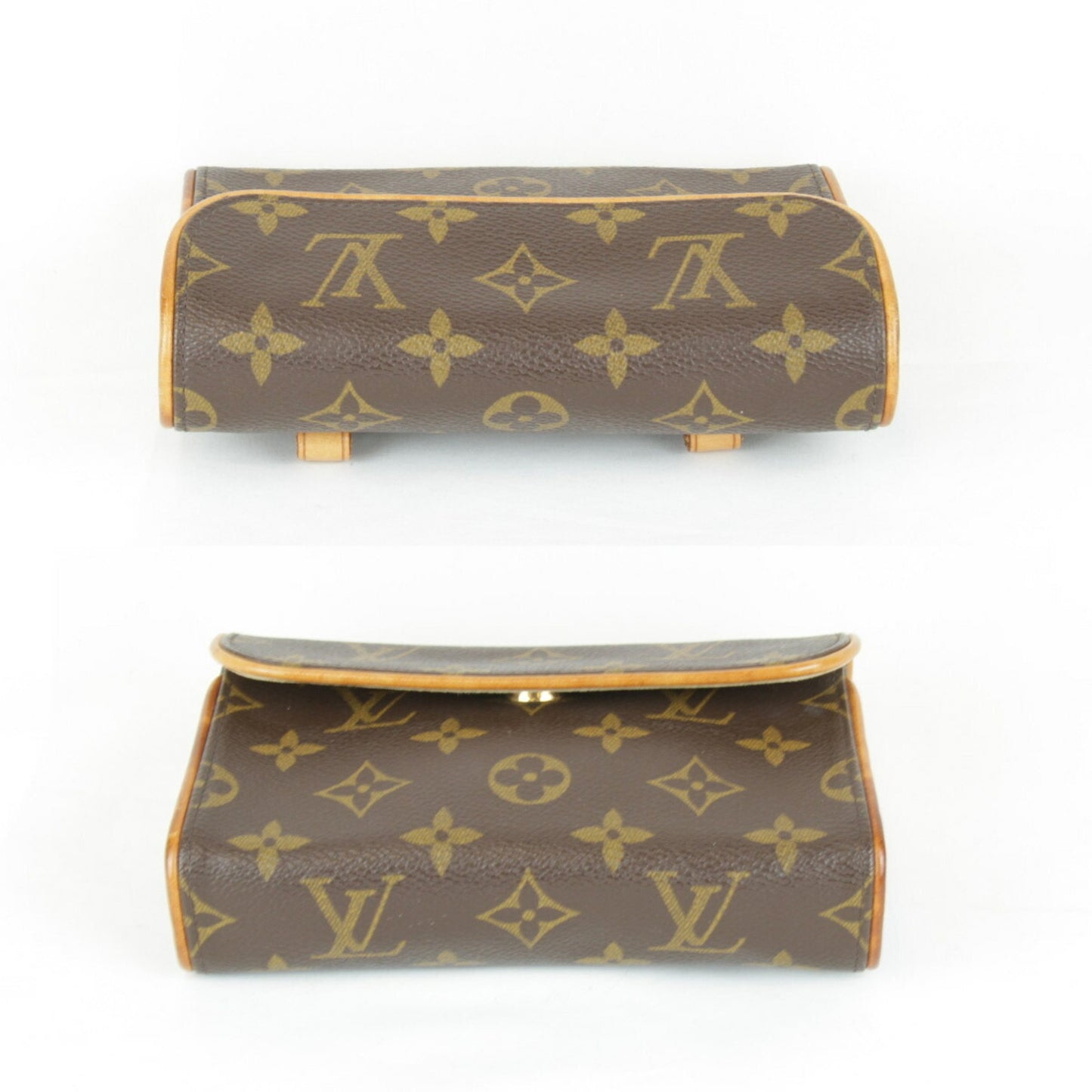 Louis Vuitton Florentine, Brown, Canvas, clutch