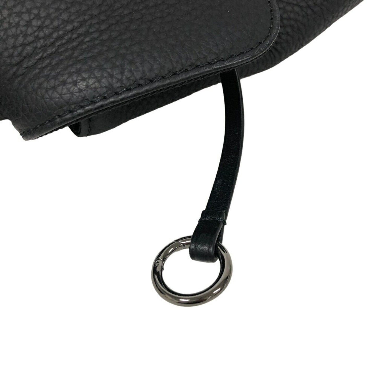 Louis Vuitton Christopher, Black, Leather, tote