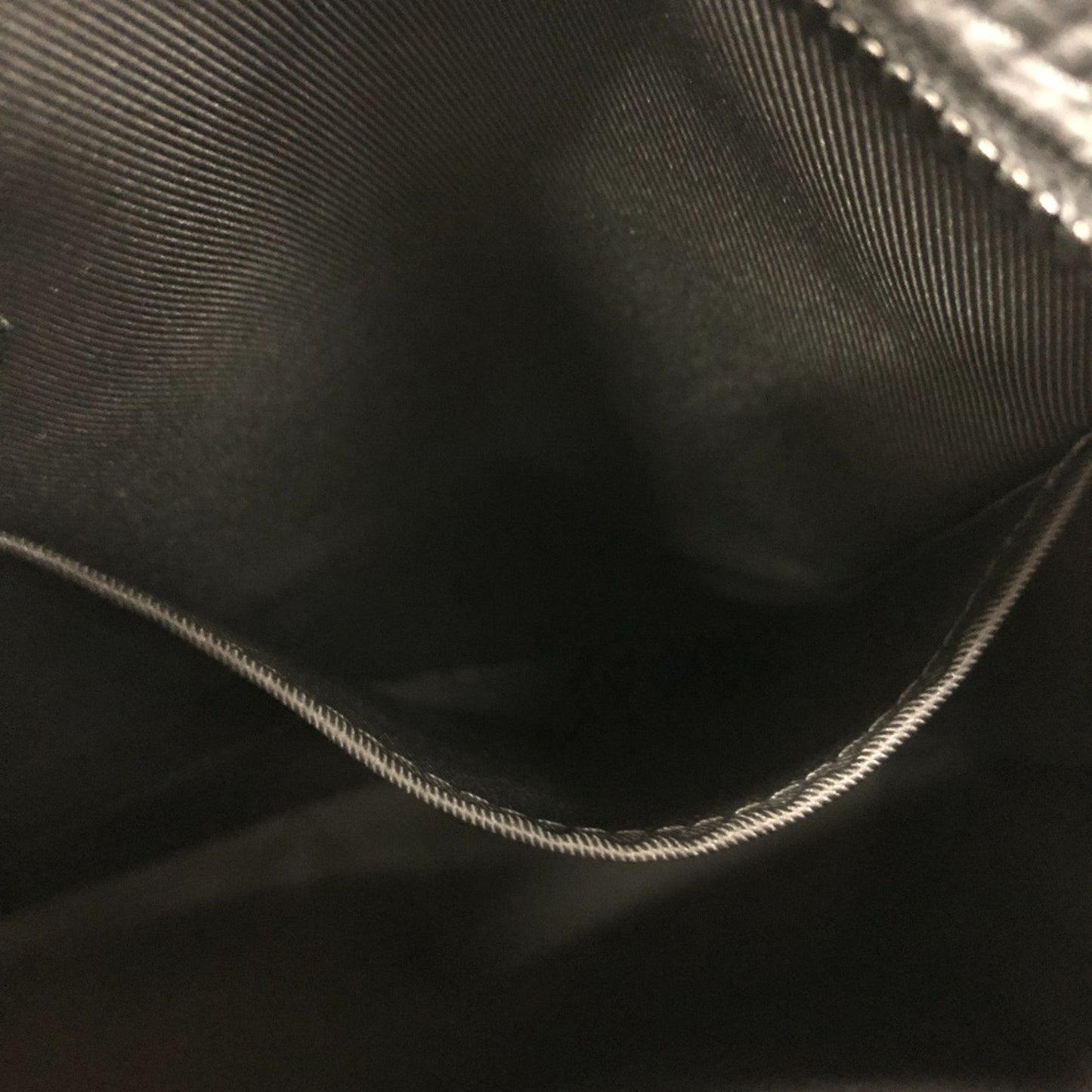 Louis Vuitton Christopher, Black, Leather, tote