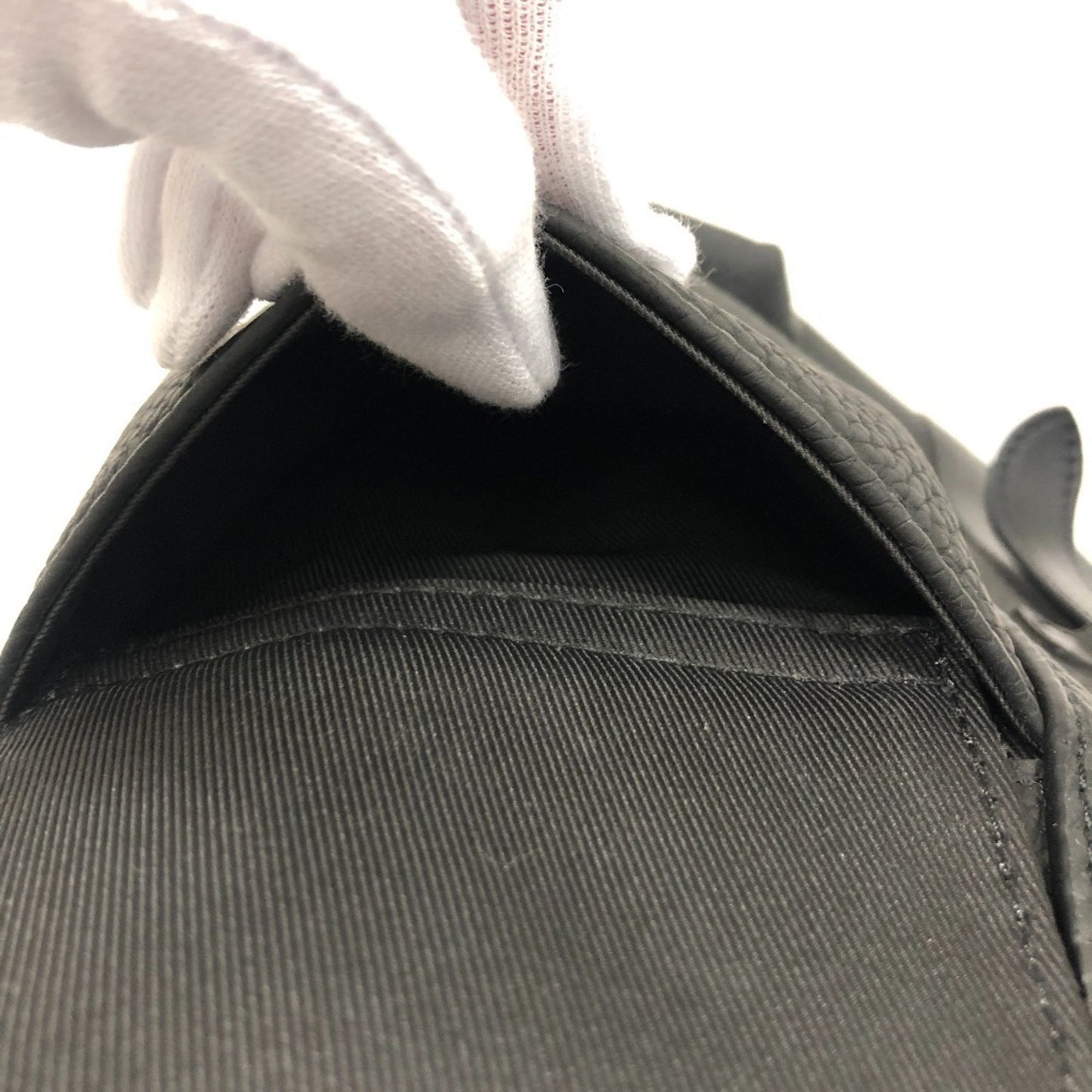 Louis Vuitton Christopher, Black, Leather, tote