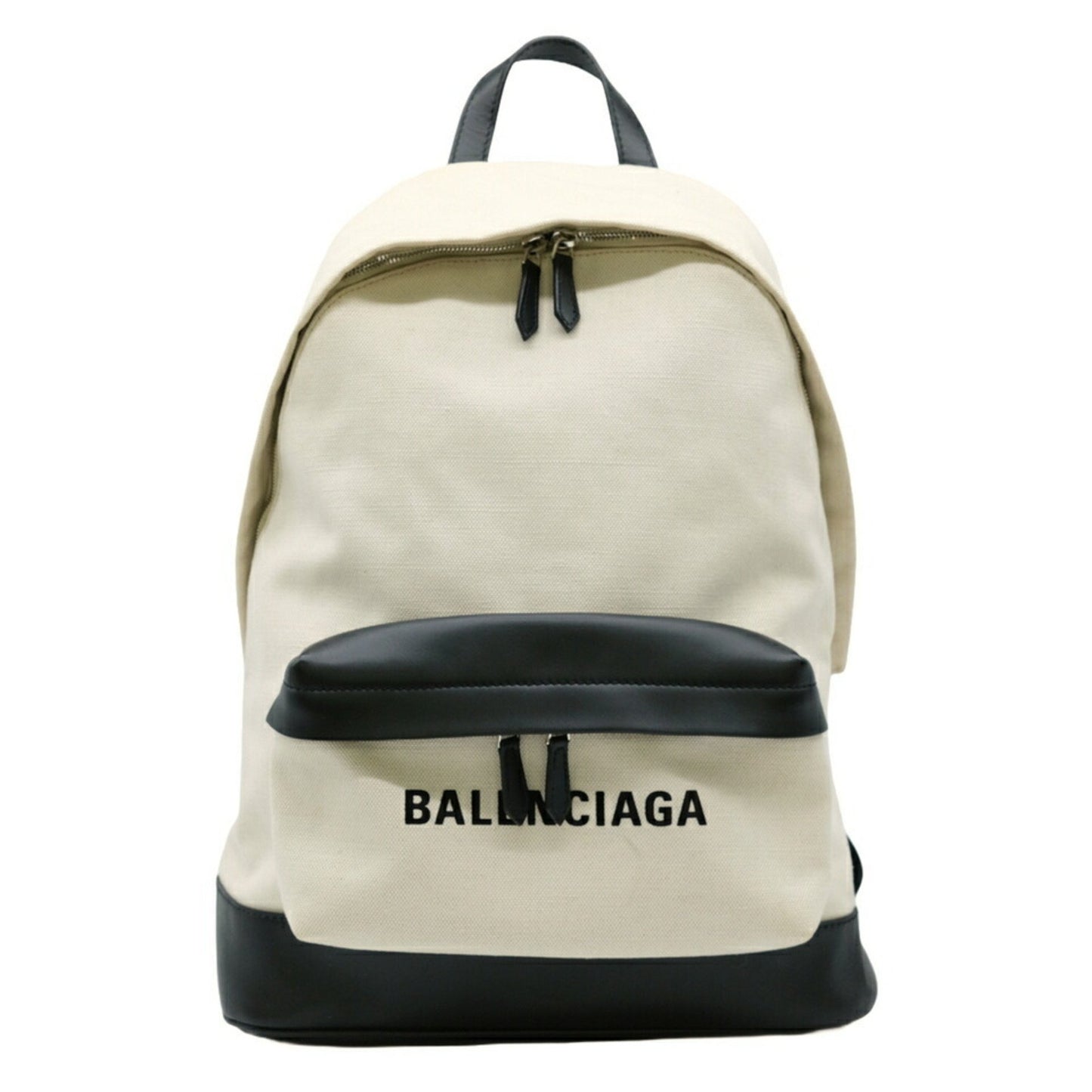 Balenciaga Explorer, White, Canvas, backpack