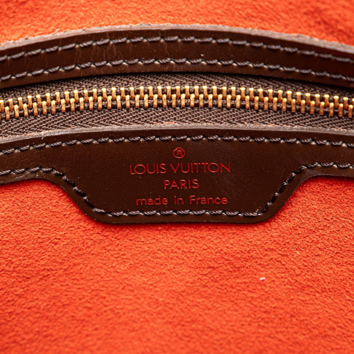 Louis Vuitton Uzes, Brown, Canvas, tote