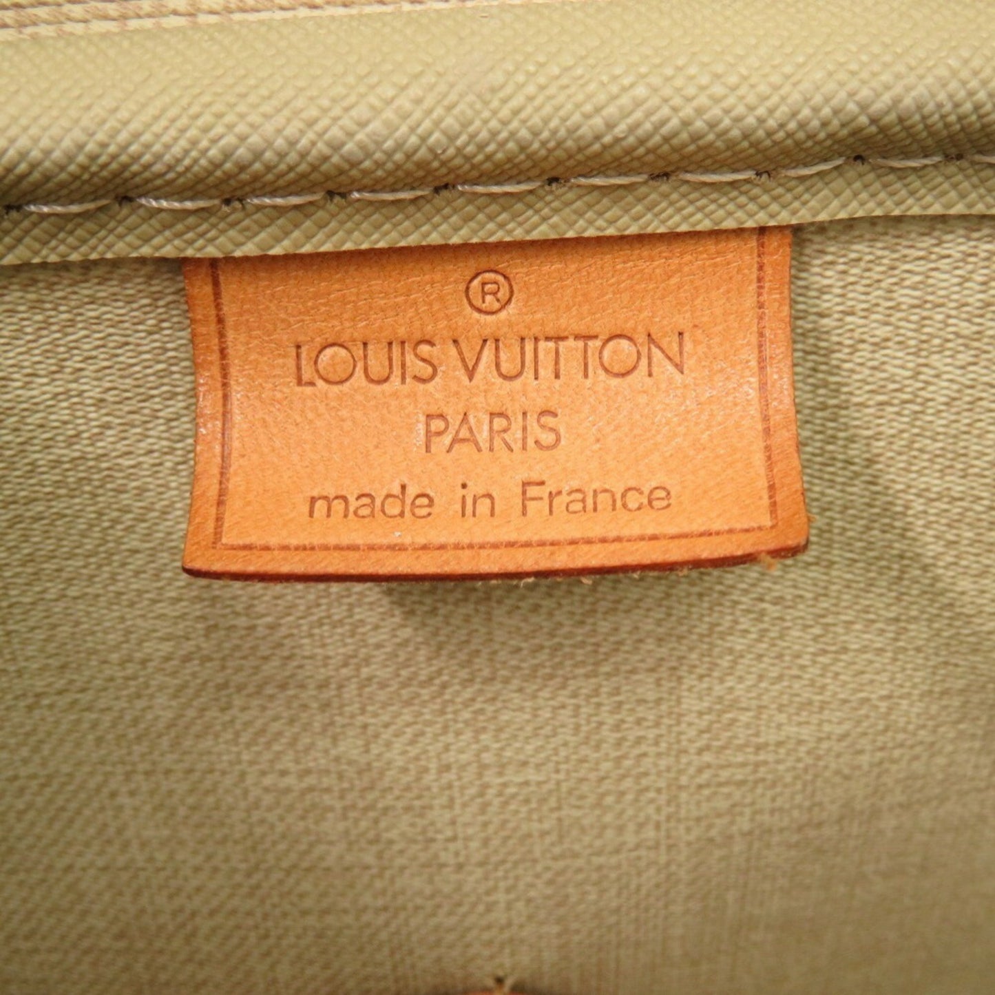 Louis Vuitton Deauville, Brown, Canvas, handbag