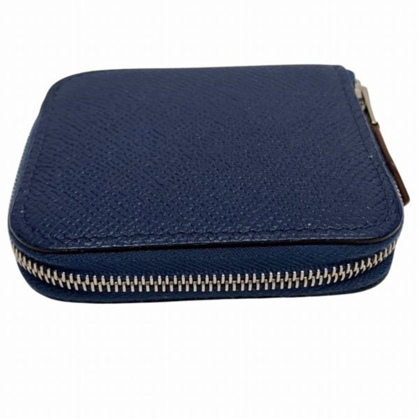 Hermès Silk'In, Navy, Leather, wallet