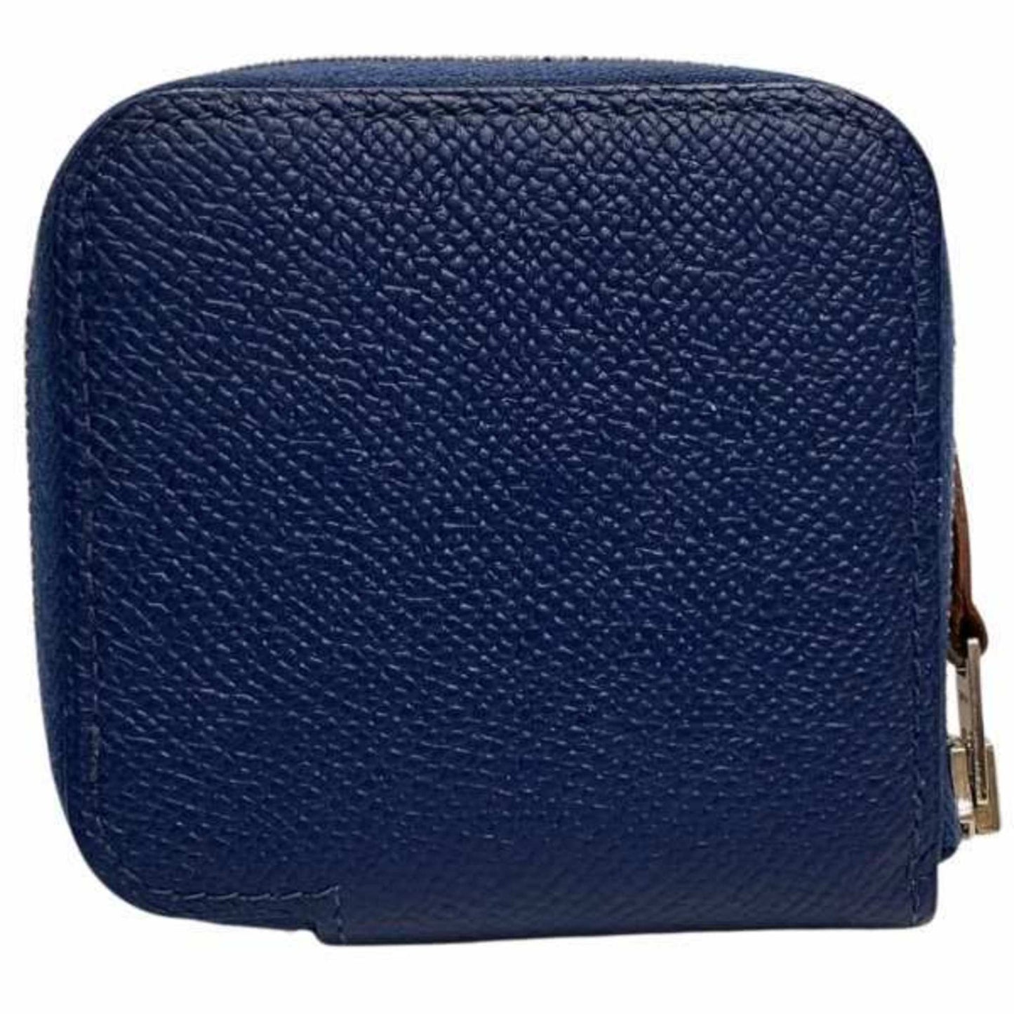 Hermès Silk'In, Navy, Leather, wallet