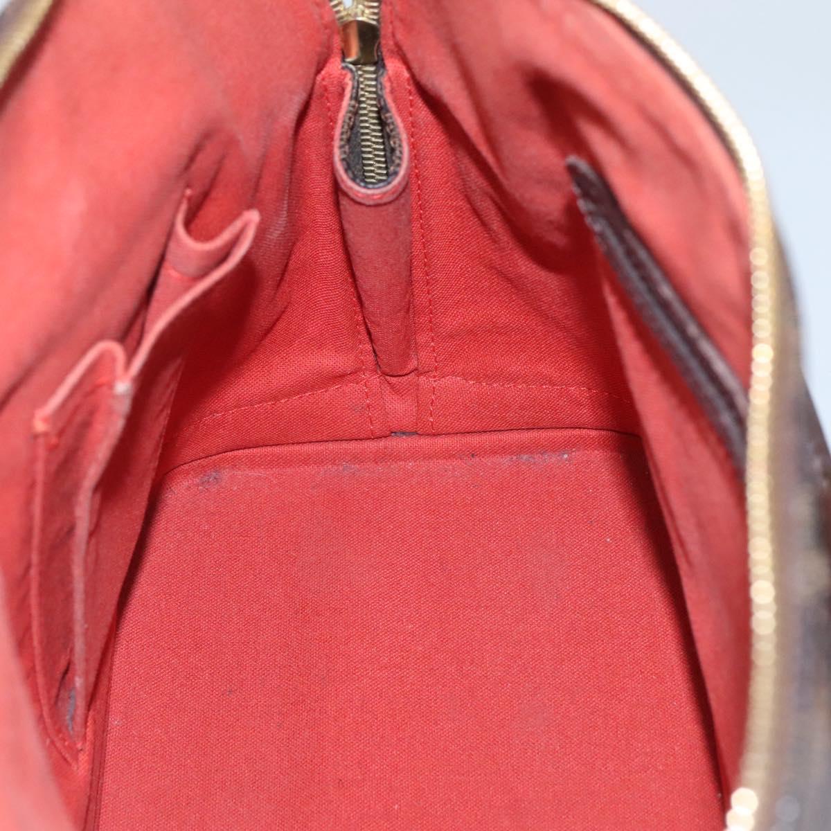Louis Vuitton Alma, Brown, Canvas, handbag