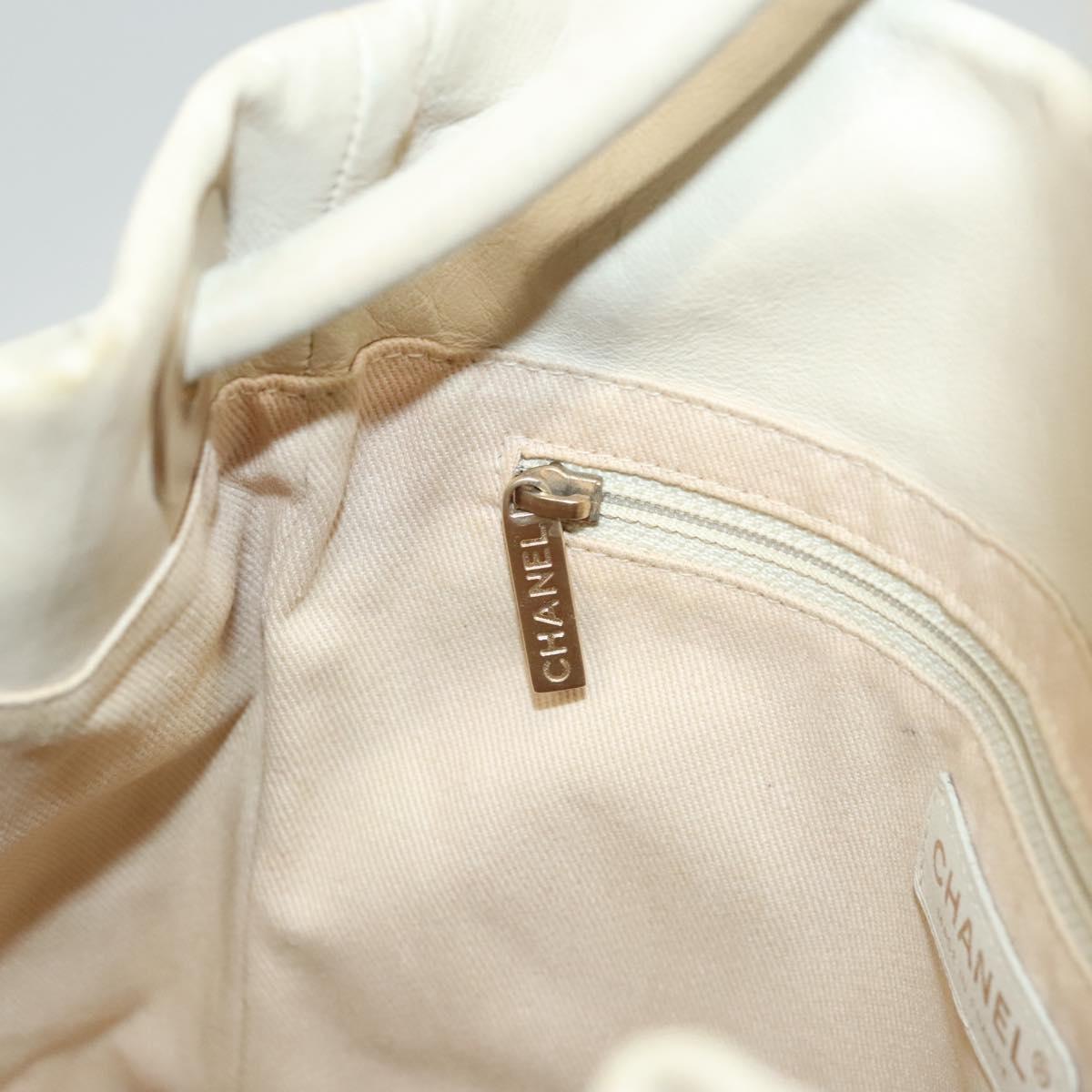 Chanel Camellia, Beige, Leather, tote