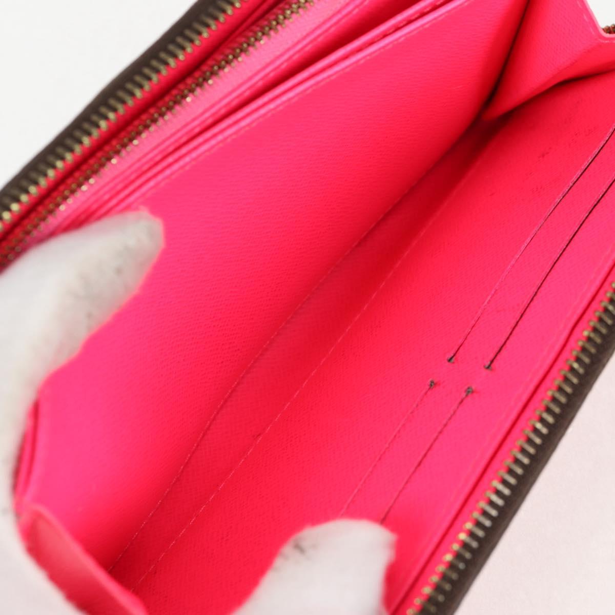 Louis Vuitton Zippy wallet, Pink, Canvas, wallet