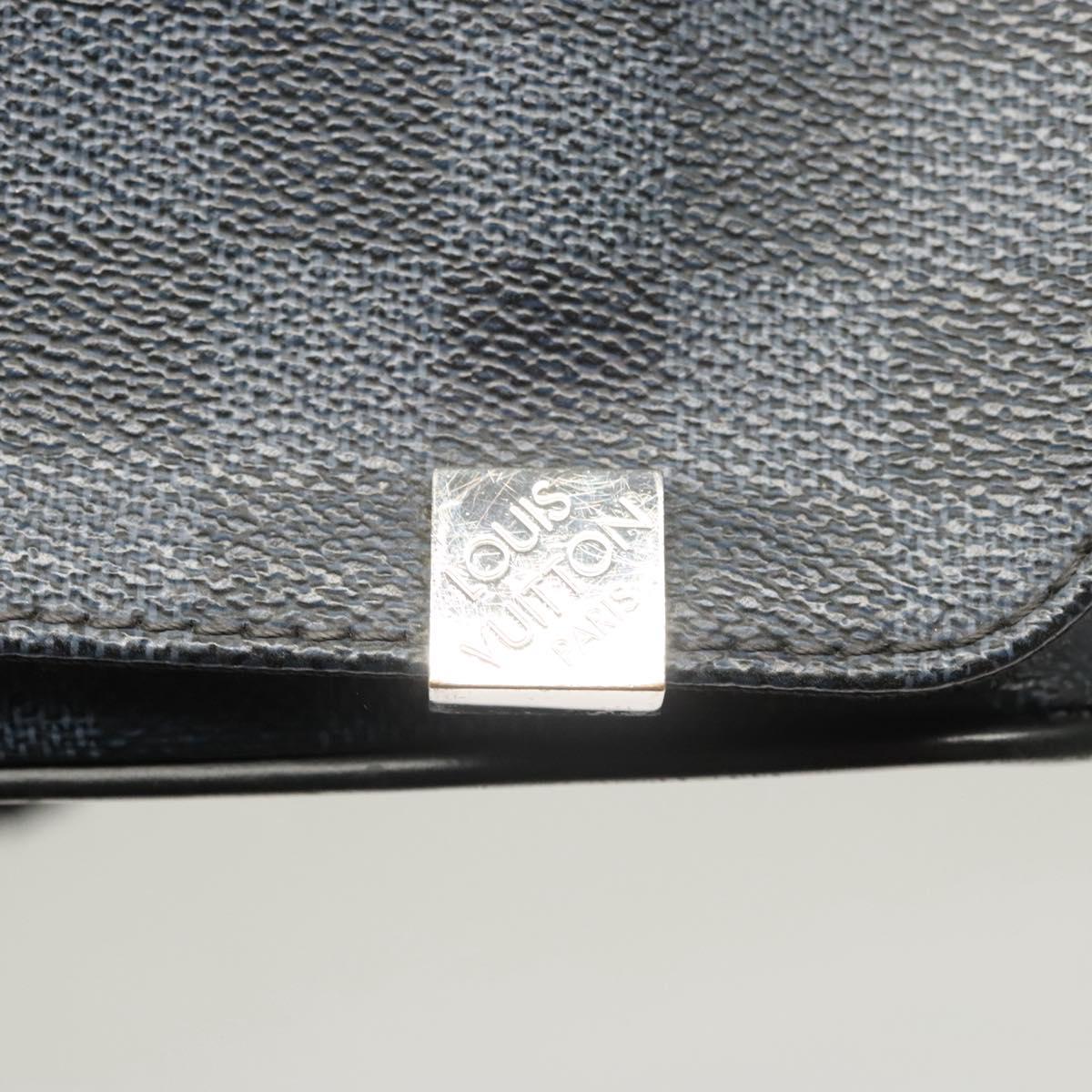 Louis Vuitton District, Grey, Canvas, shoulder