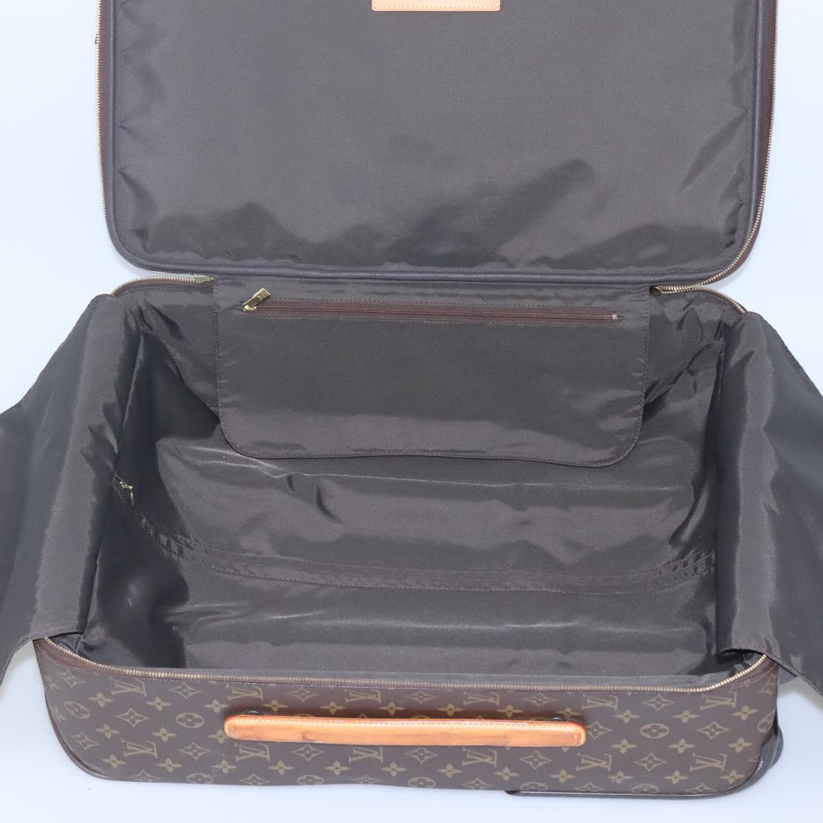 Louis Vuitton Pegase, Brown, Canvas, travel