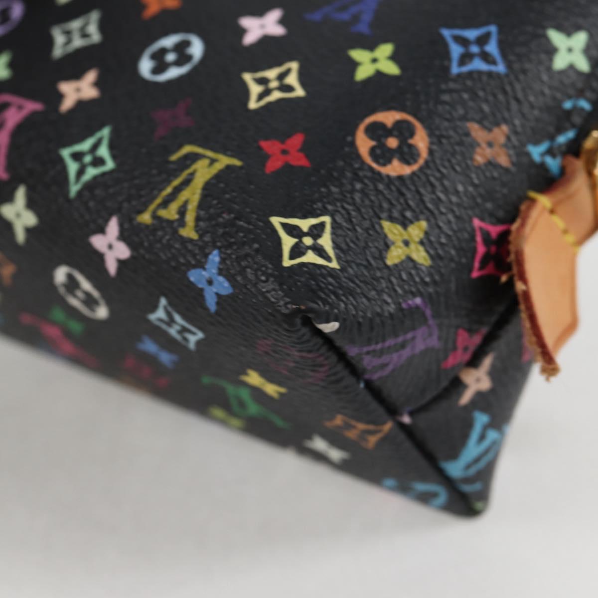 Louis Vuitton Cosmetic pouch, Black, Canvas, clutch