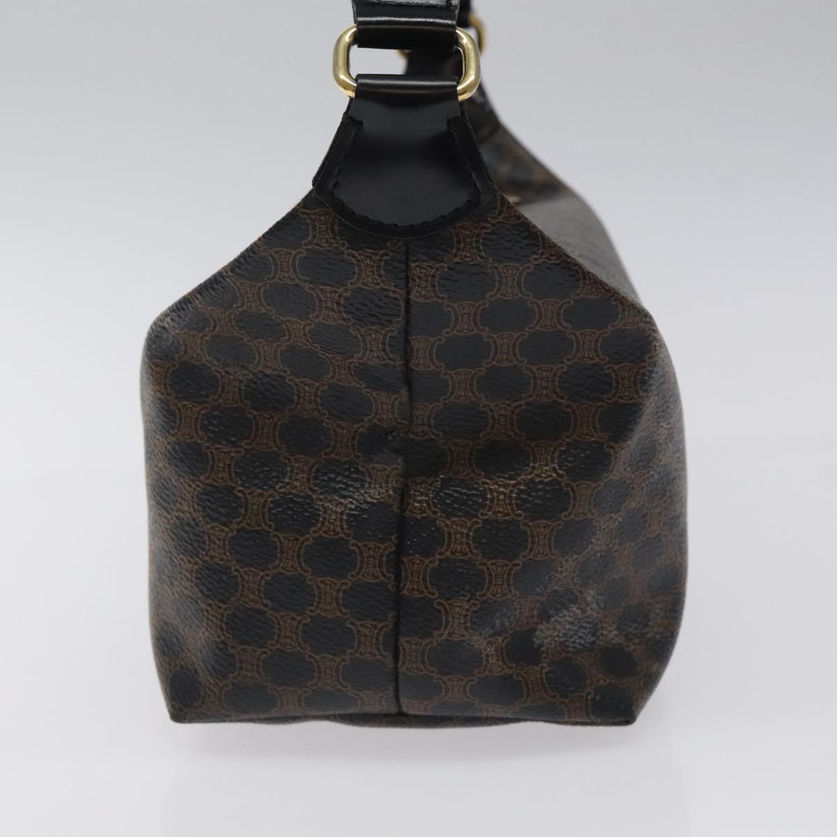 Céline Macadam, Brown, Canvas, shoulder
