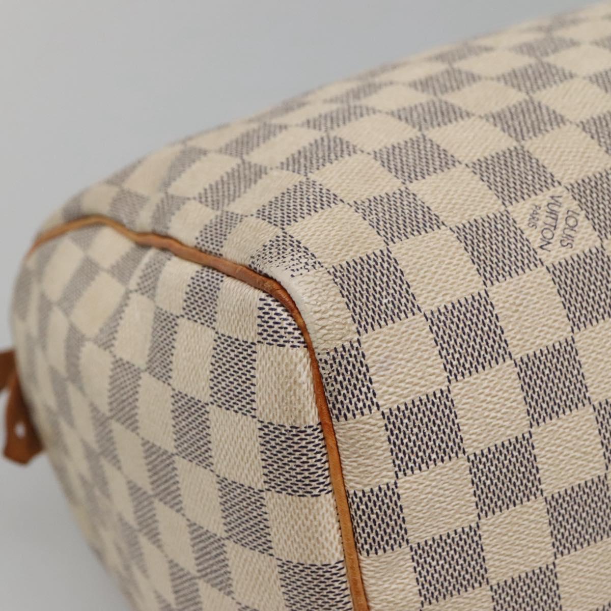 Louis Vuitton Speedy 30, Beige, Canvas, handbag