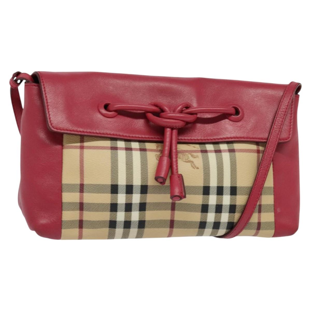 Burberry Nova Check, Beige, Canvas, shoulder