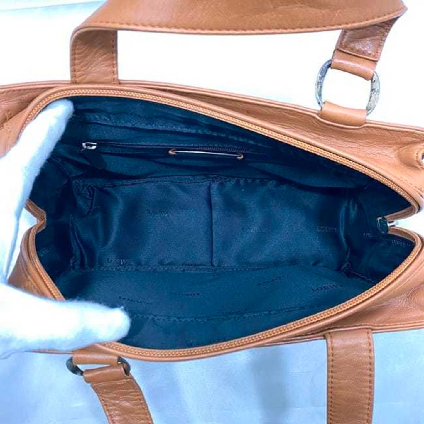 Loewe, Brown, Leather, handbag