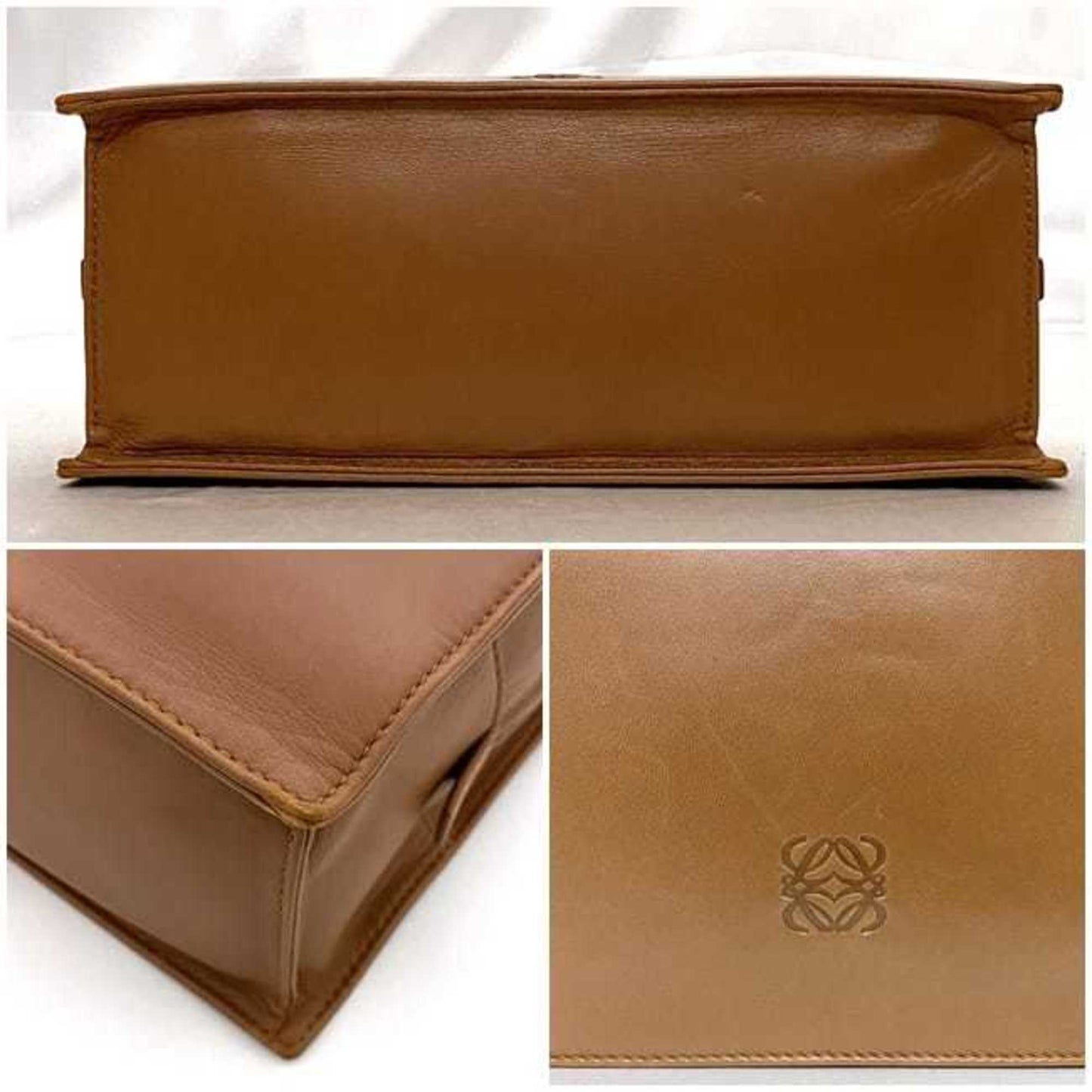 Loewe, Brown, Leather, handbag