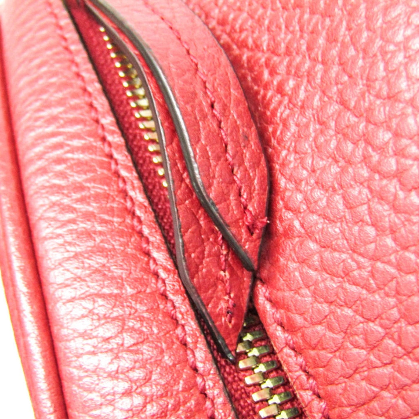 Gucci Soho, Red, Leather, backpack