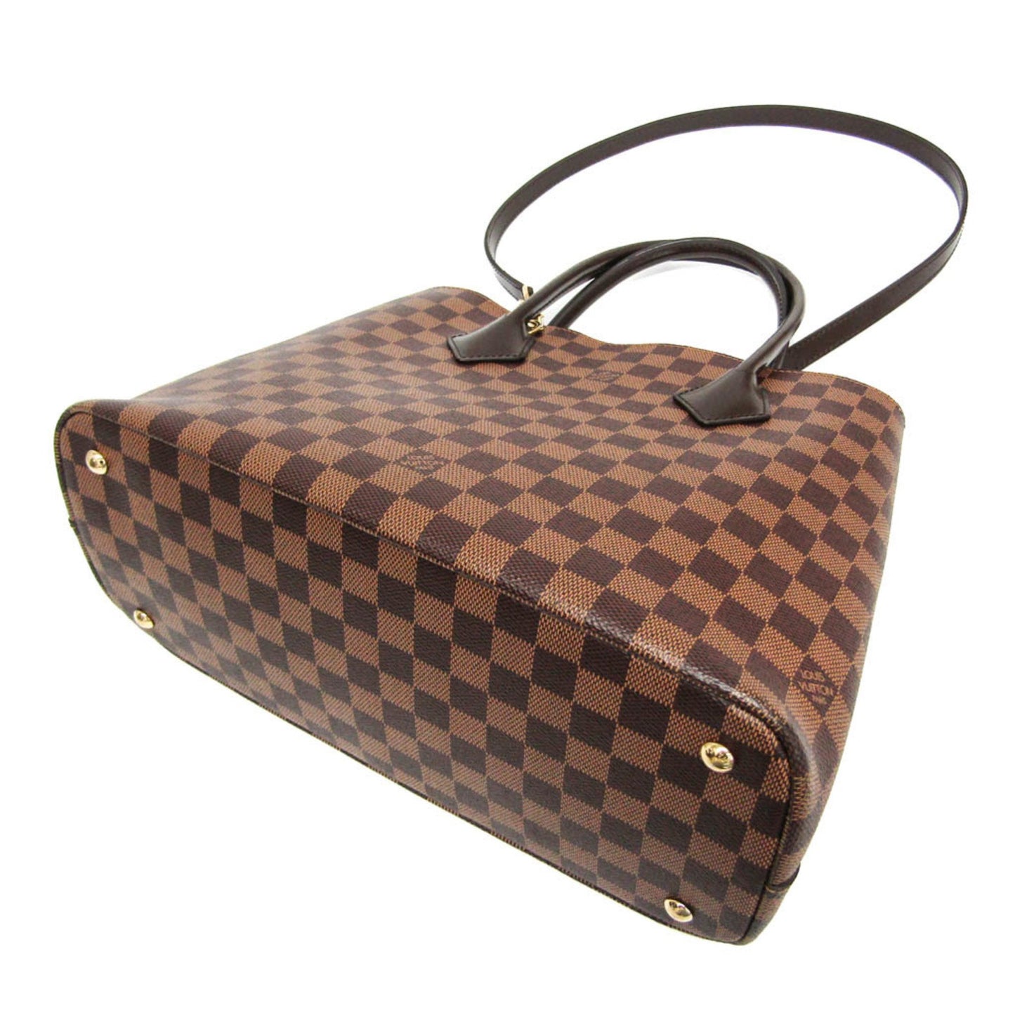Louis Vuitton Kensington, Brown, Canvas, handbag