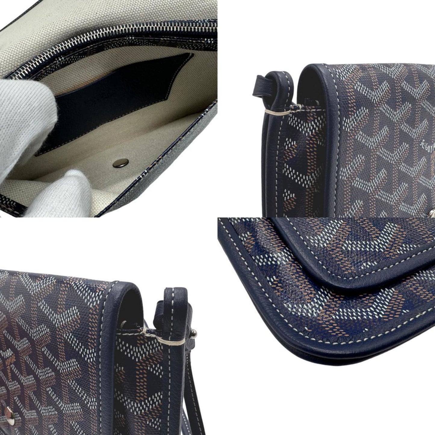 Goyard, Brown, Canvas, shoulder