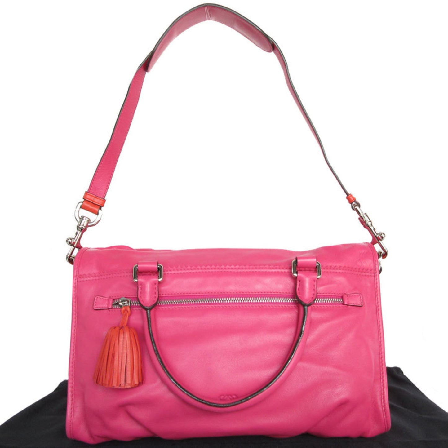 Loewe Seville, Pink, Leather, shoulder