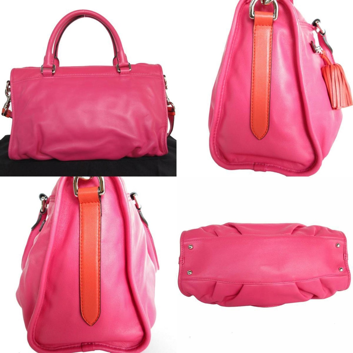 Loewe Seville, Pink, Leather, shoulder