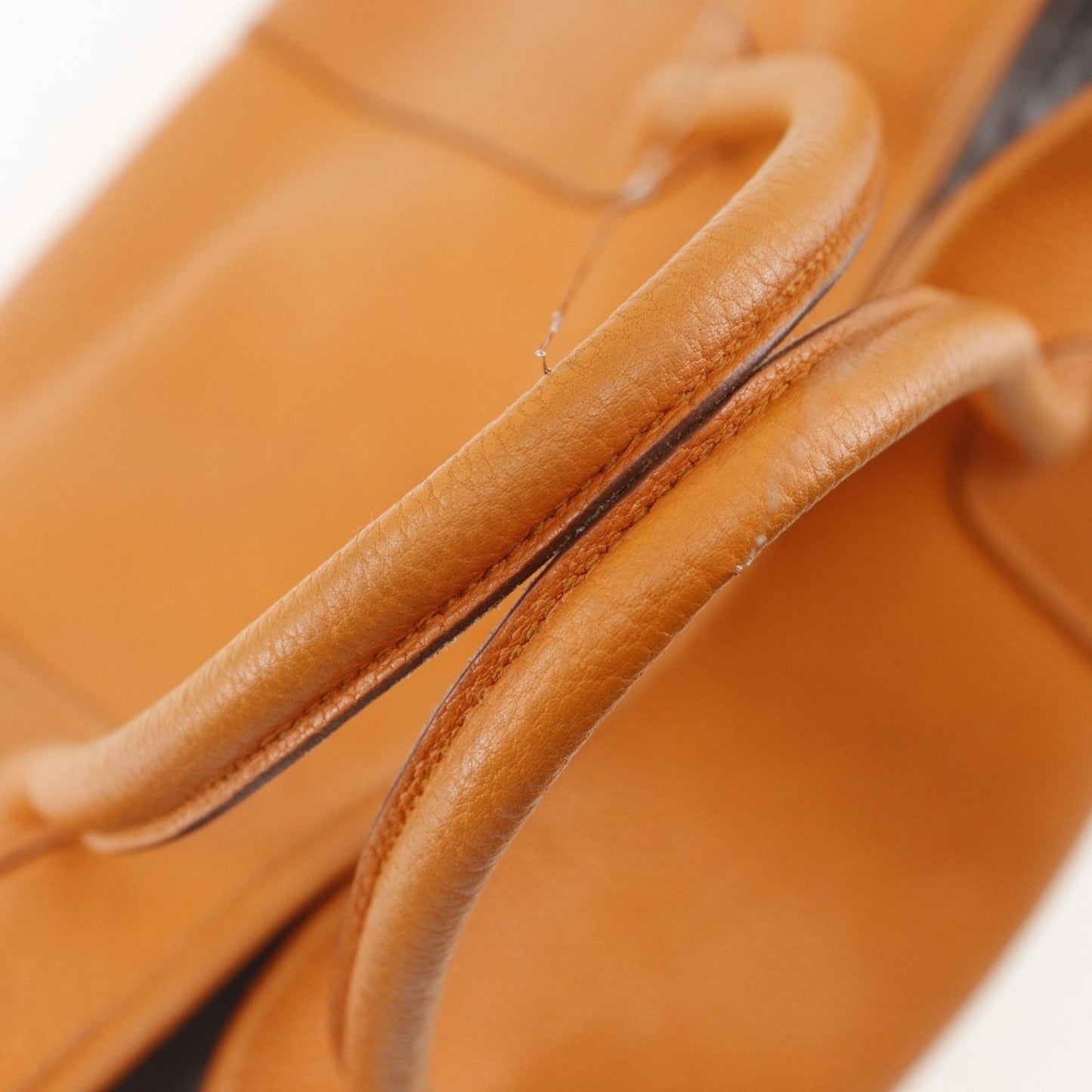 Hermès, Orange, Leather, tote