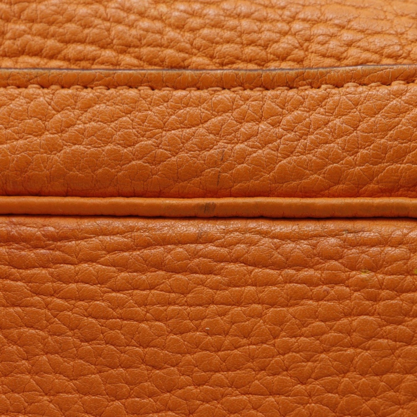 Hermès, Orange, Leather, tote