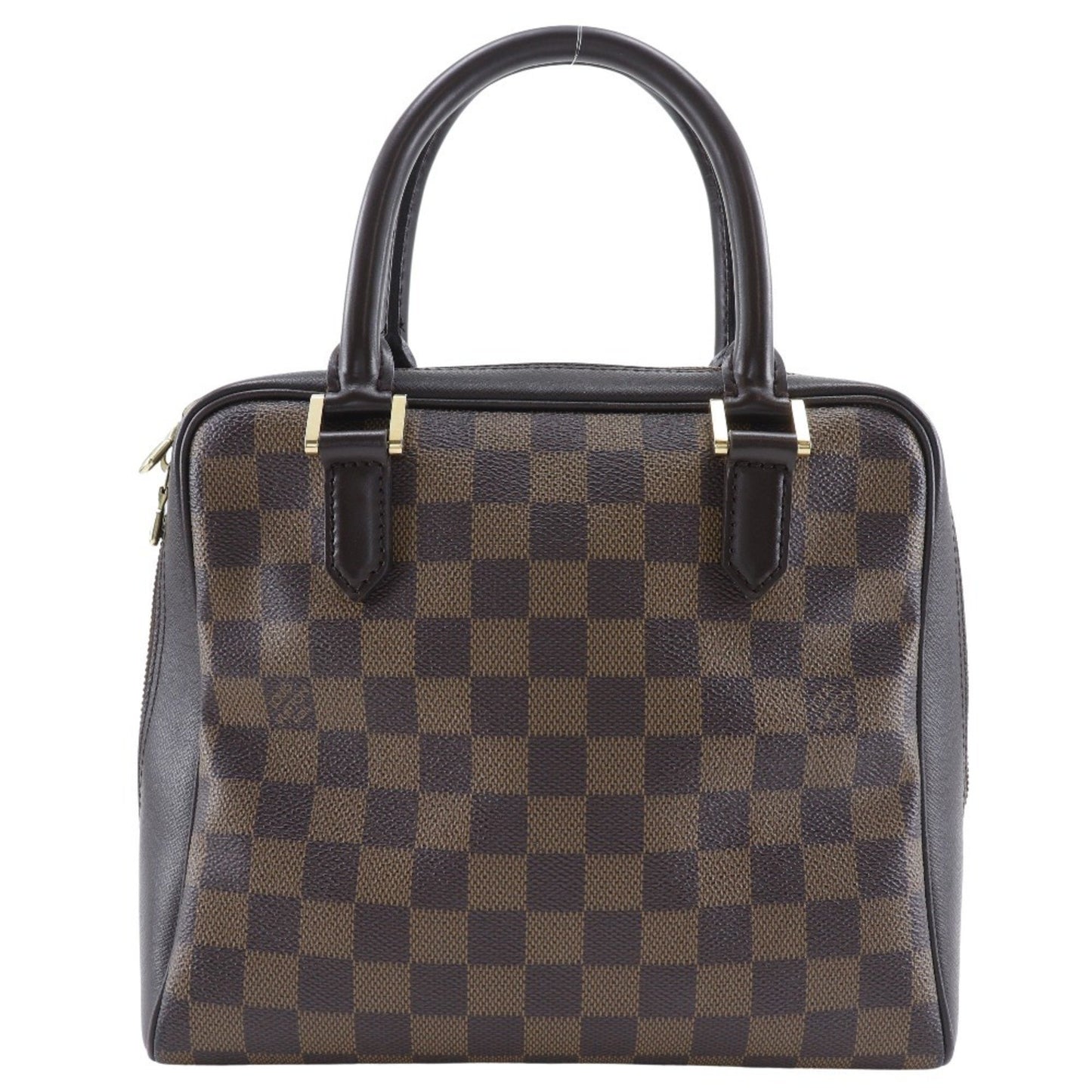 Louis Vuitton Triana, Brown, Canvas, handbag