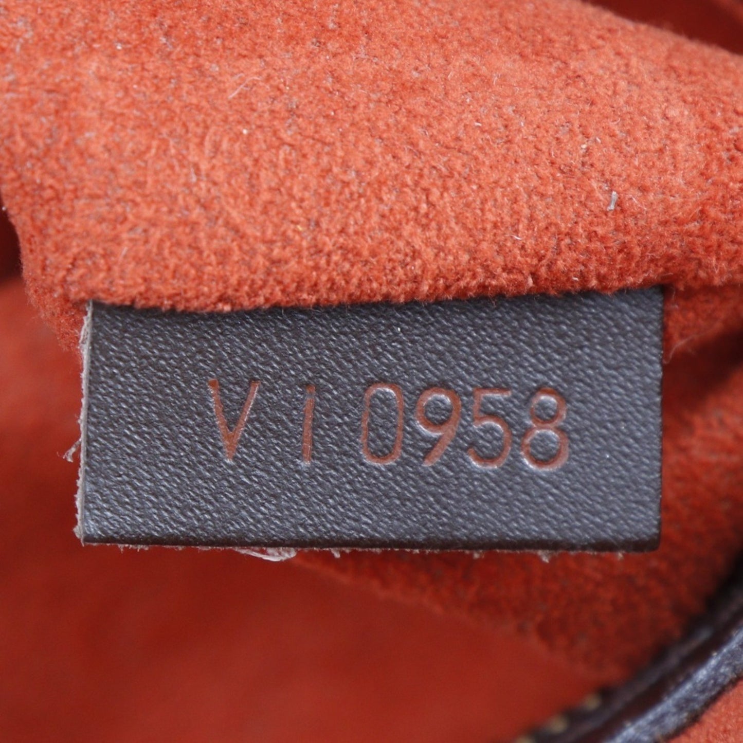Louis Vuitton Triana, Brown, Canvas, handbag
