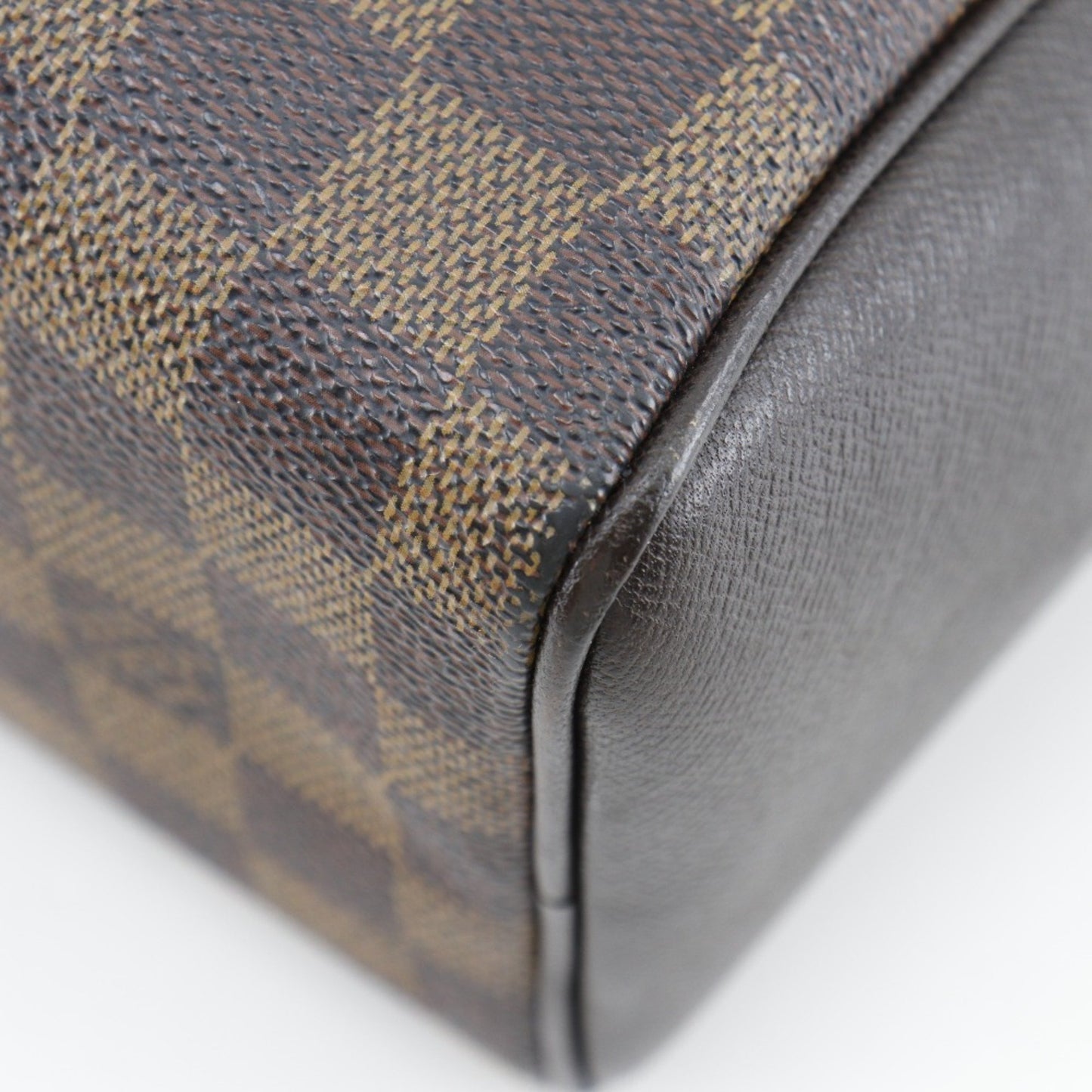 Louis Vuitton Triana, Brown, Canvas, handbag