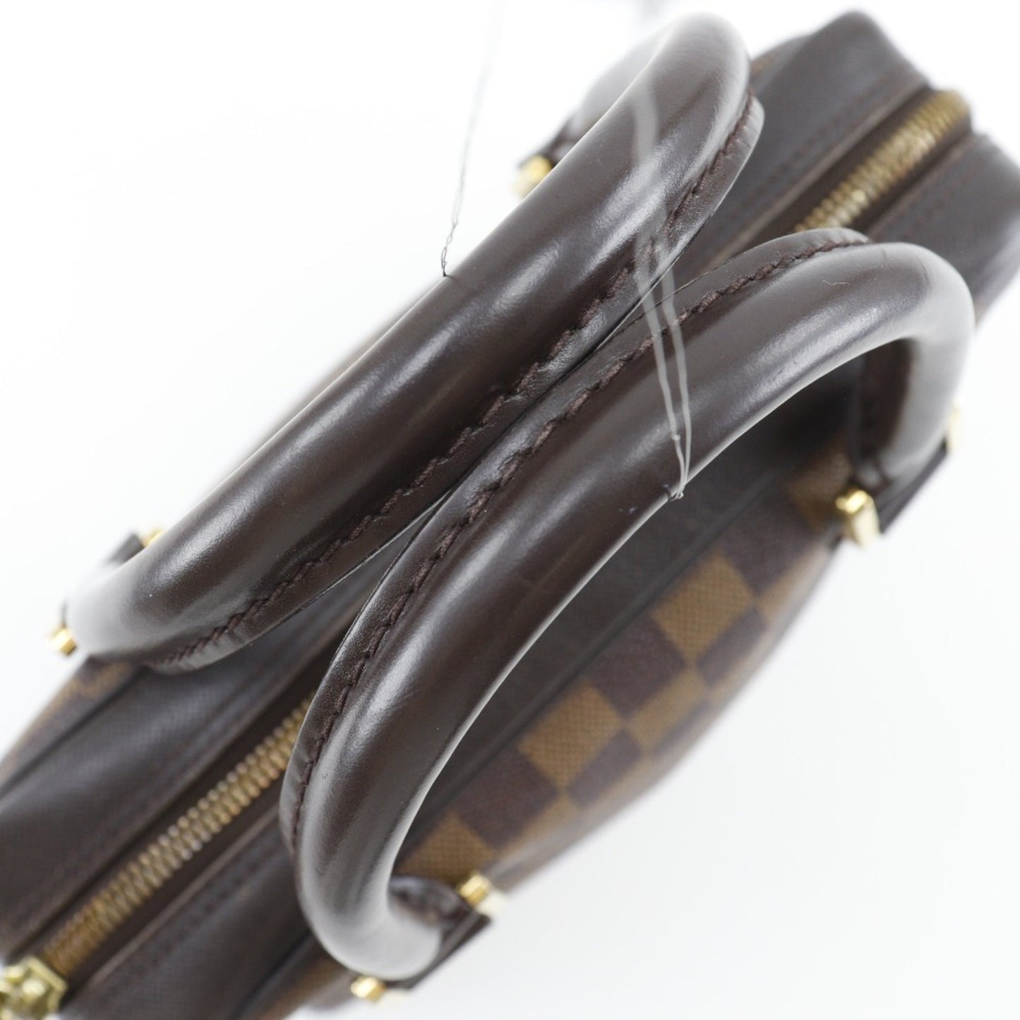 Louis Vuitton Triana, Brown, Canvas, handbag
