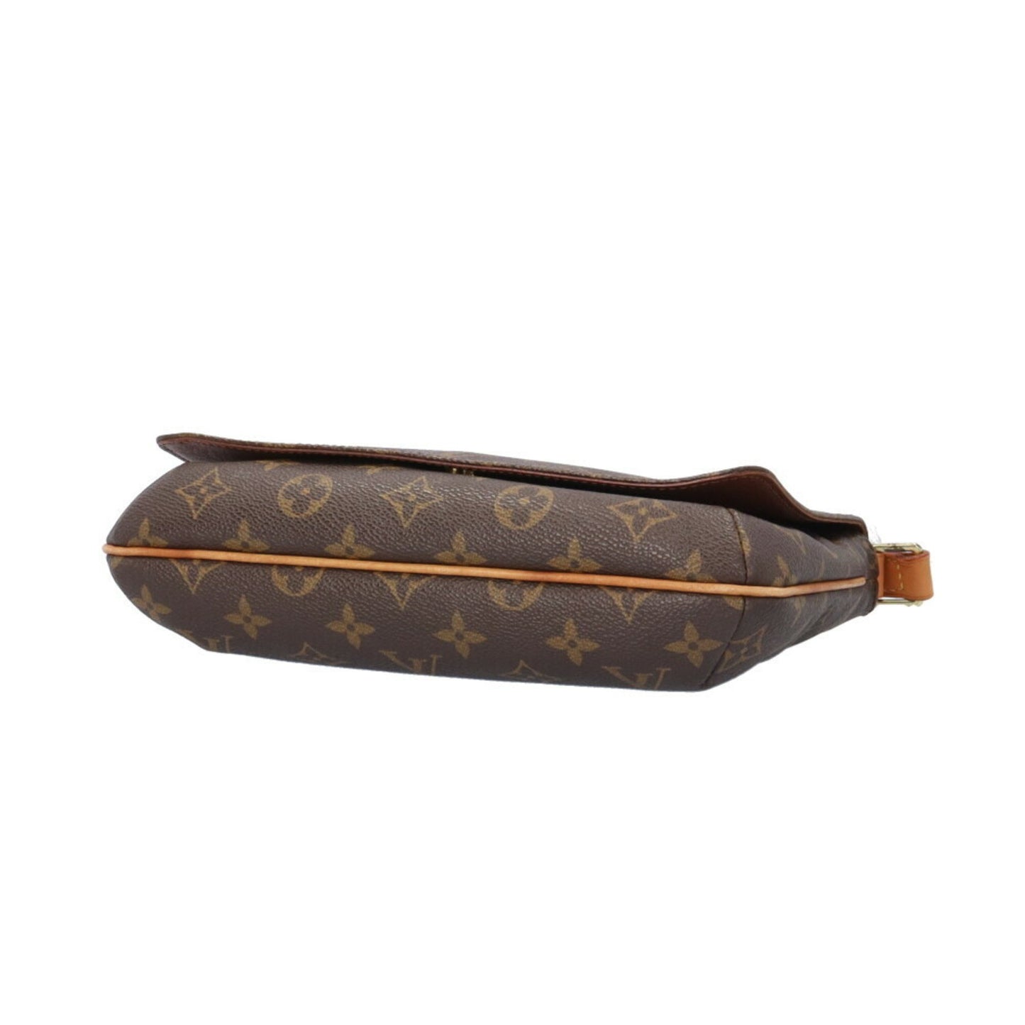Louis Vuitton Musette Tango, Brown, Canvas, shoulder