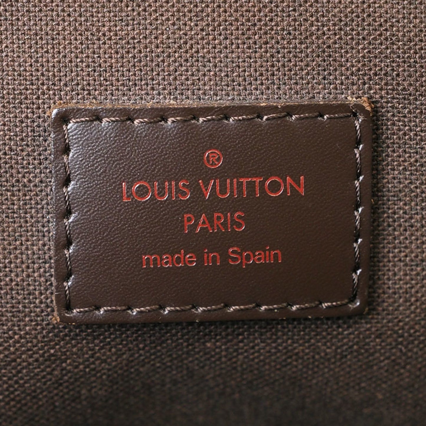 Louis Vuitton Beaubourg, Brown, Canvas, tote