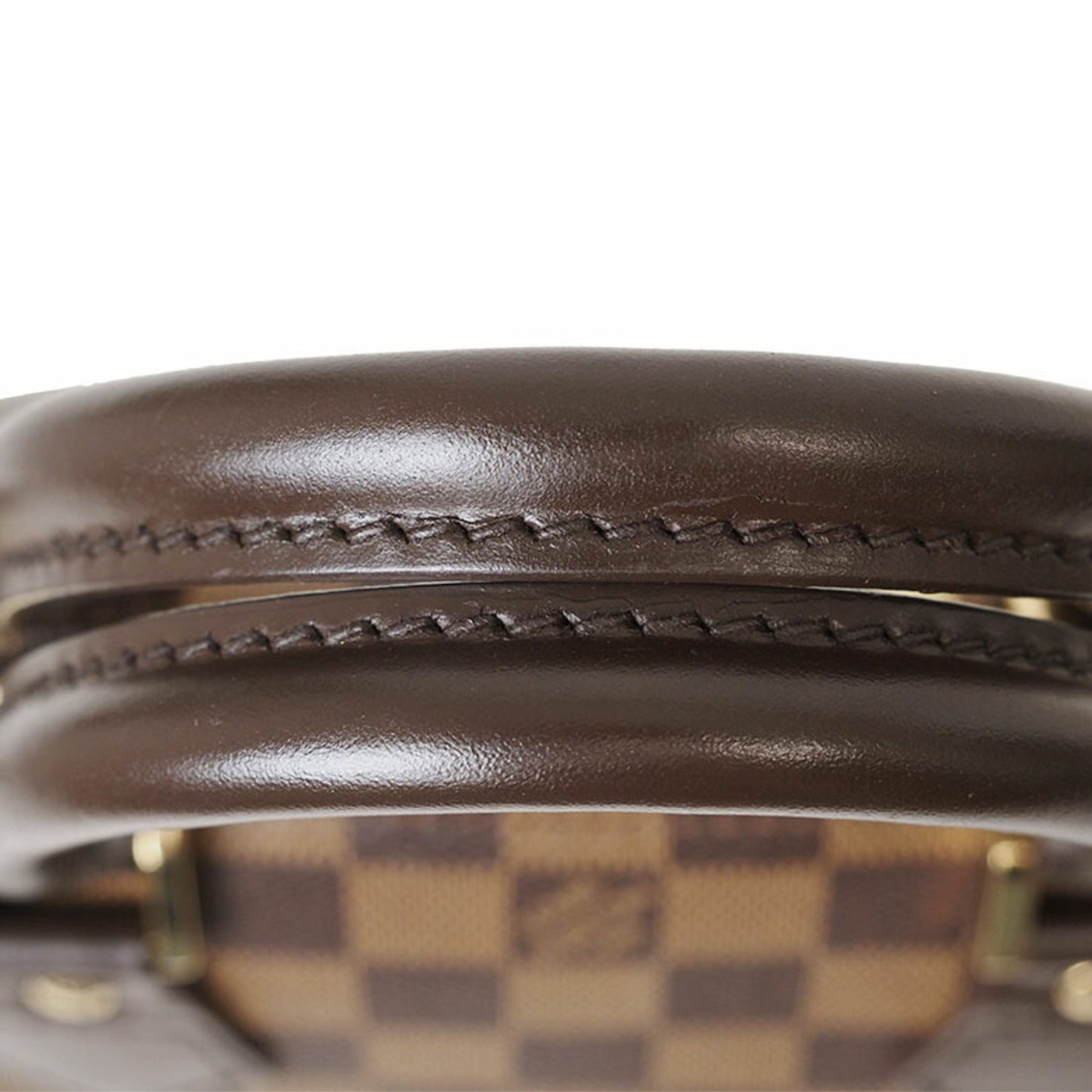 Louis Vuitton Alma, Brown, Canvas, handbag