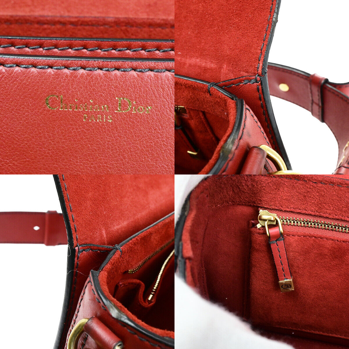 Dior Dio(r)evolution, Red, Leather, shoulder