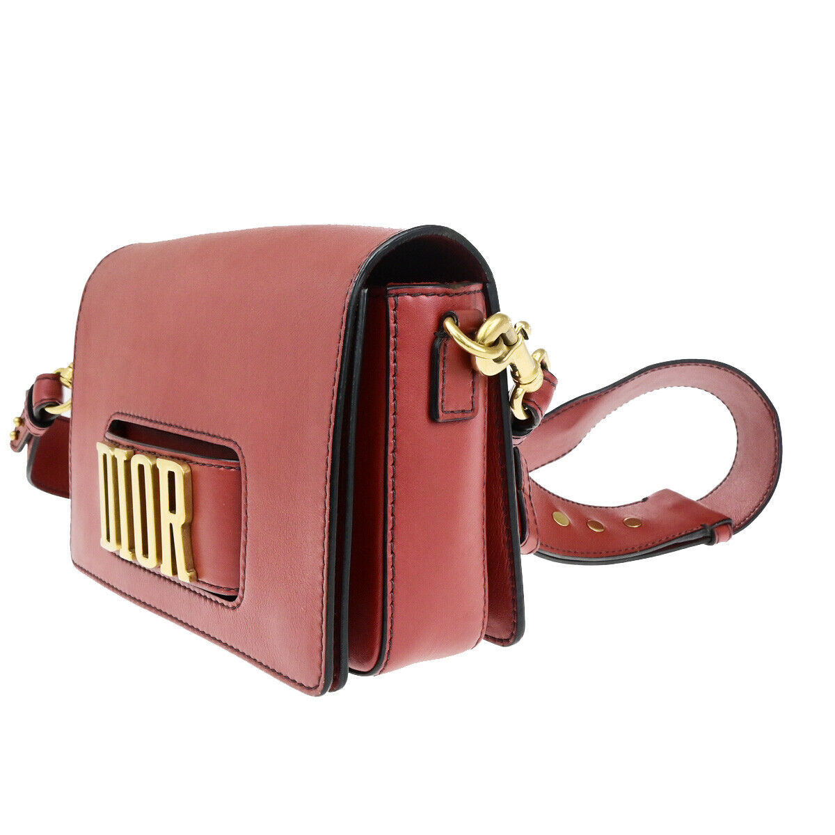 Dior Dio(r)evolution, Red, Leather, shoulder