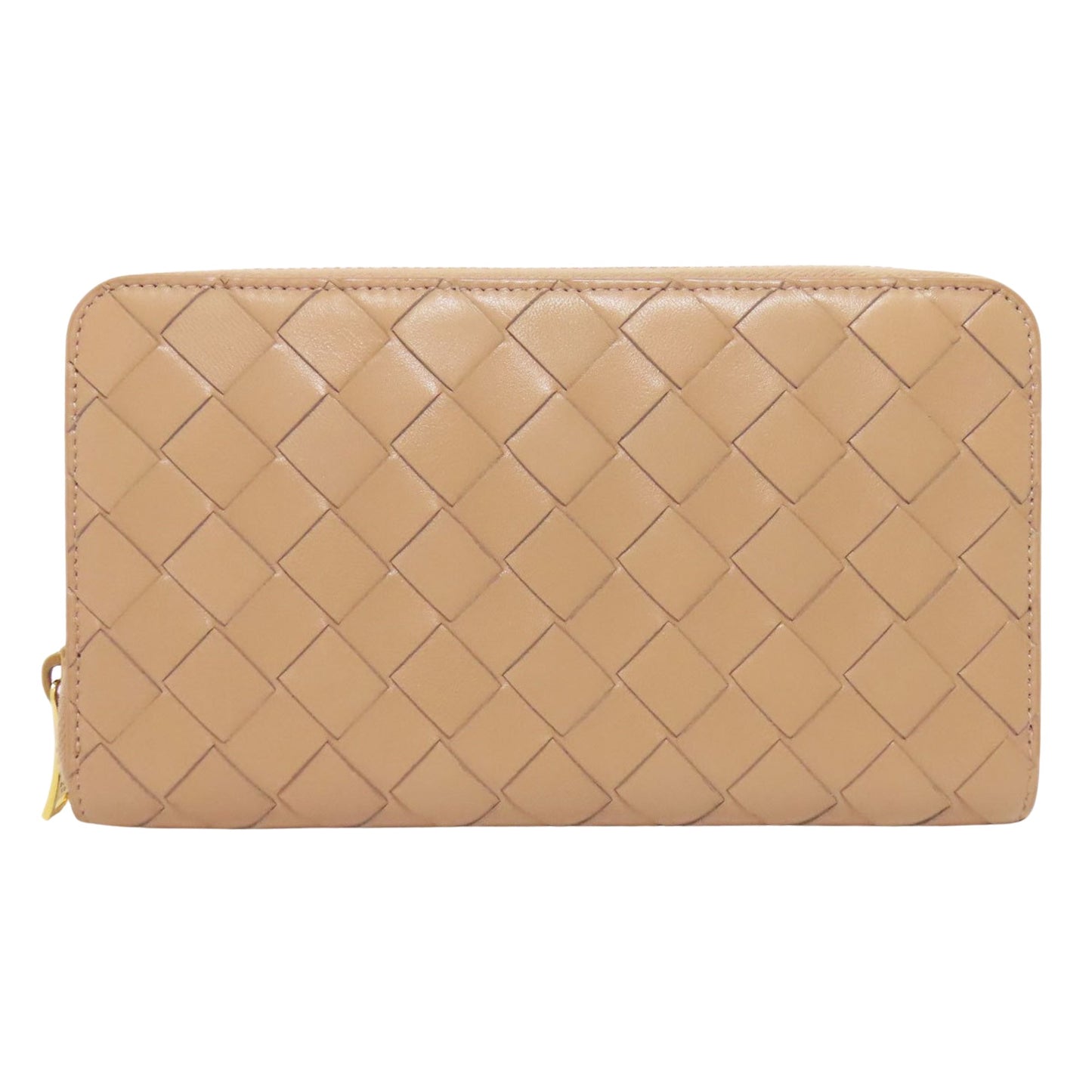 Bottega Veneta, Beige, Leather, wallet